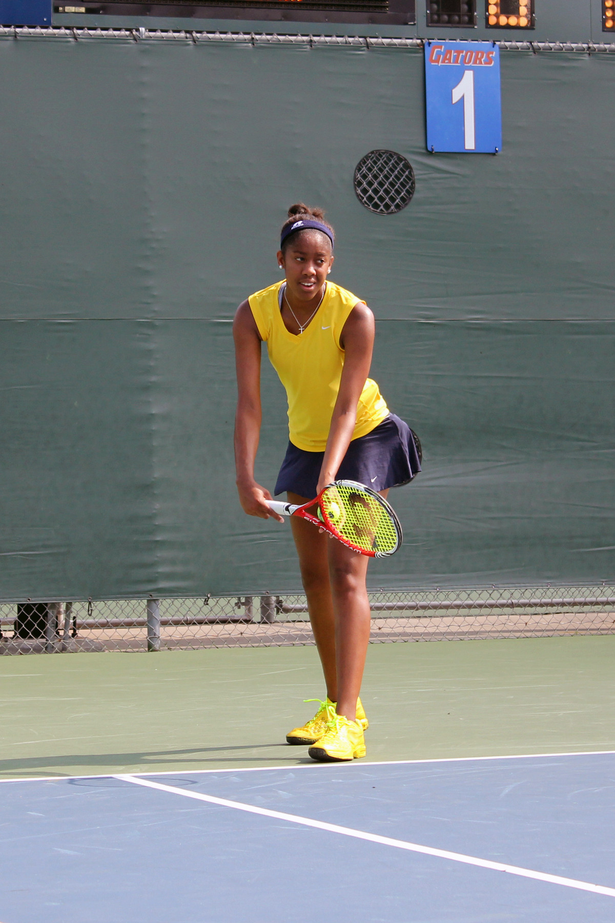 Kendal Woodard against Yale in the NCAA Tournament First Round.