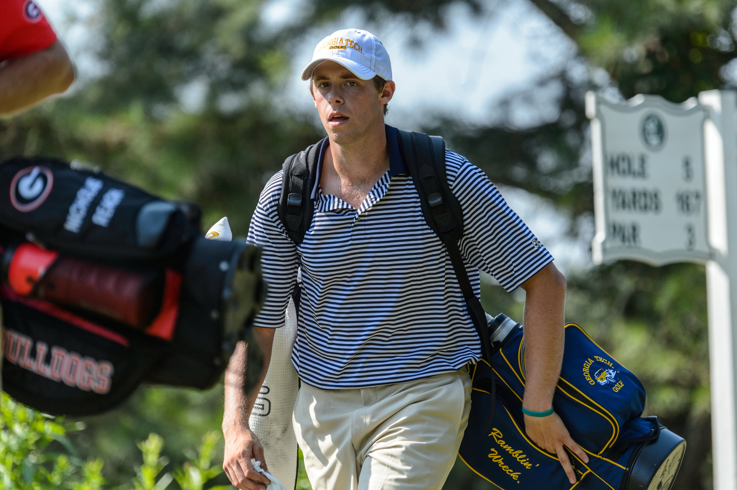 Bo Andrews during the final round of the 2013 Carpet Capital Collegiate, The Farm Golf Club, Rocky Face, Ga.