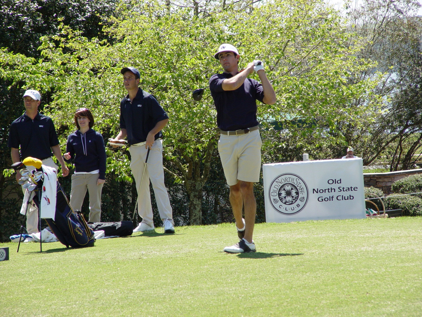 Cameron Tringale in first round of ACC Golf Championship - April 17, 2009