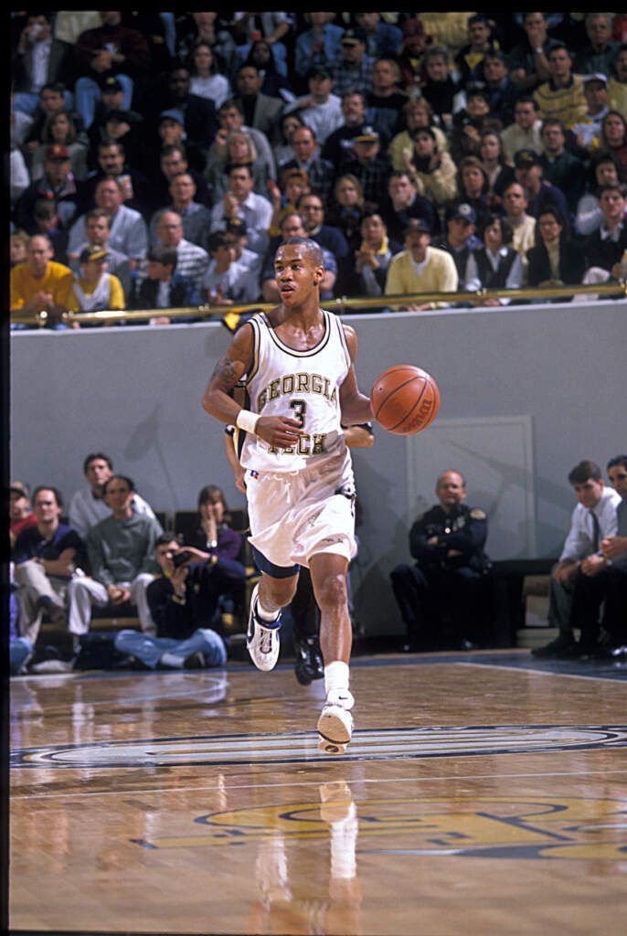 Stephon Marbury in his Georgia Tech days. He just officially