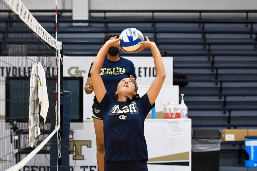 Volleyball Camp Update Tech Yellow Jackets