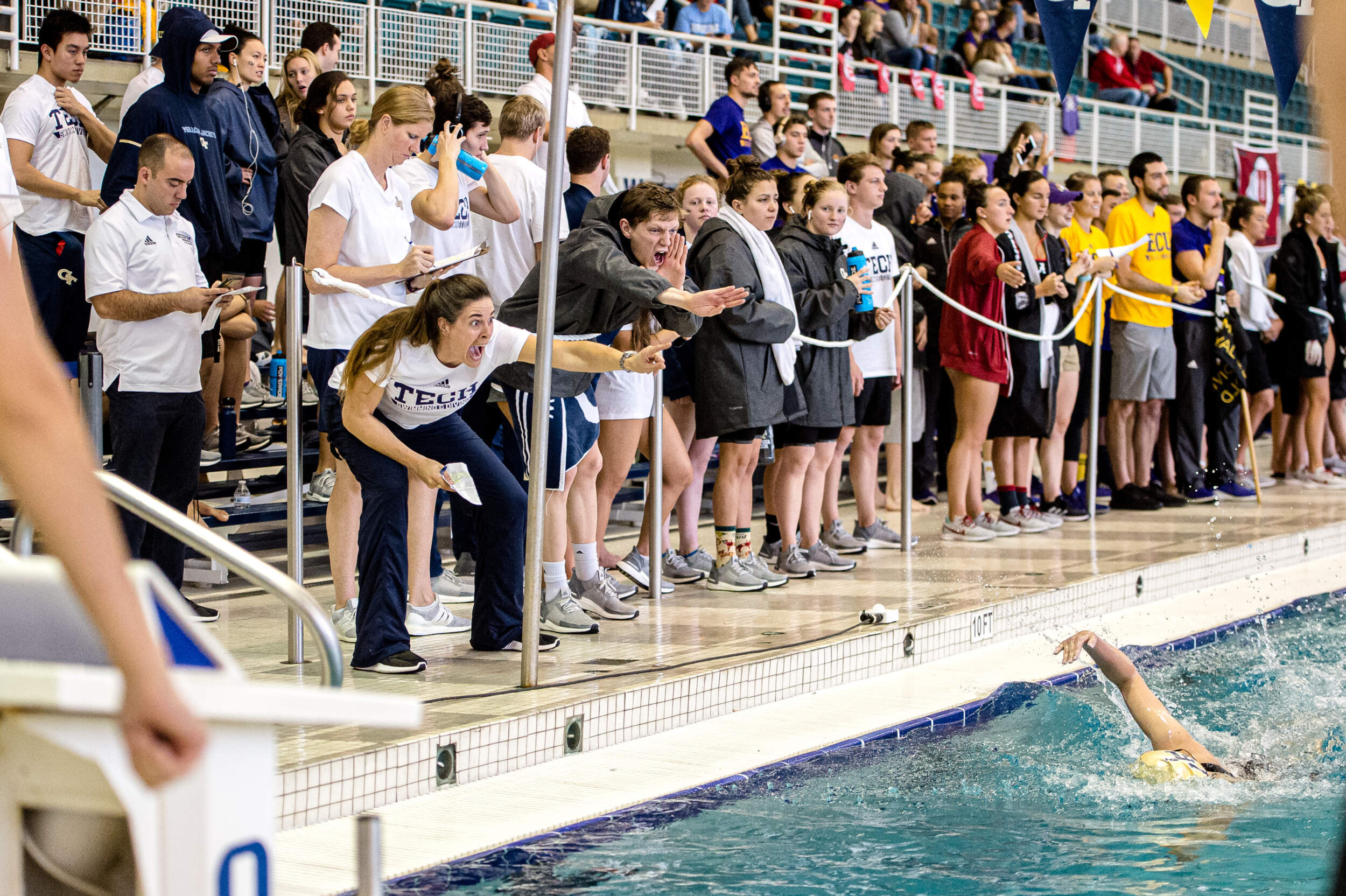 PHOTOS Tech Invite Day 1 Tech Yellow Jackets
