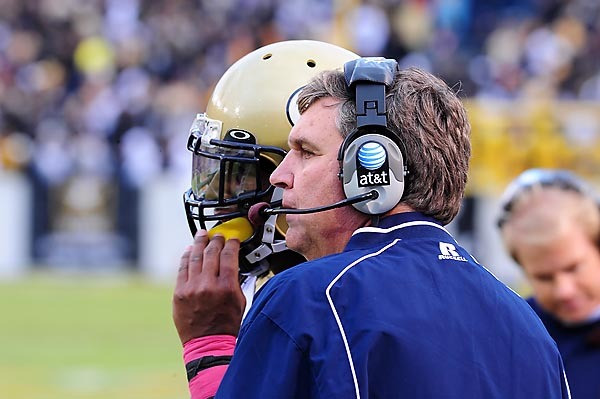 Coach Paul Johnson. Photo by LensEffects