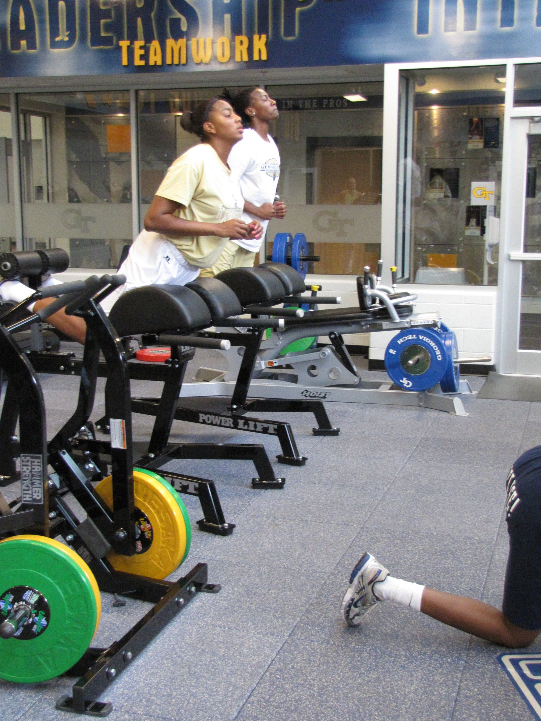 Shayla Bivins and Chelsea Regins