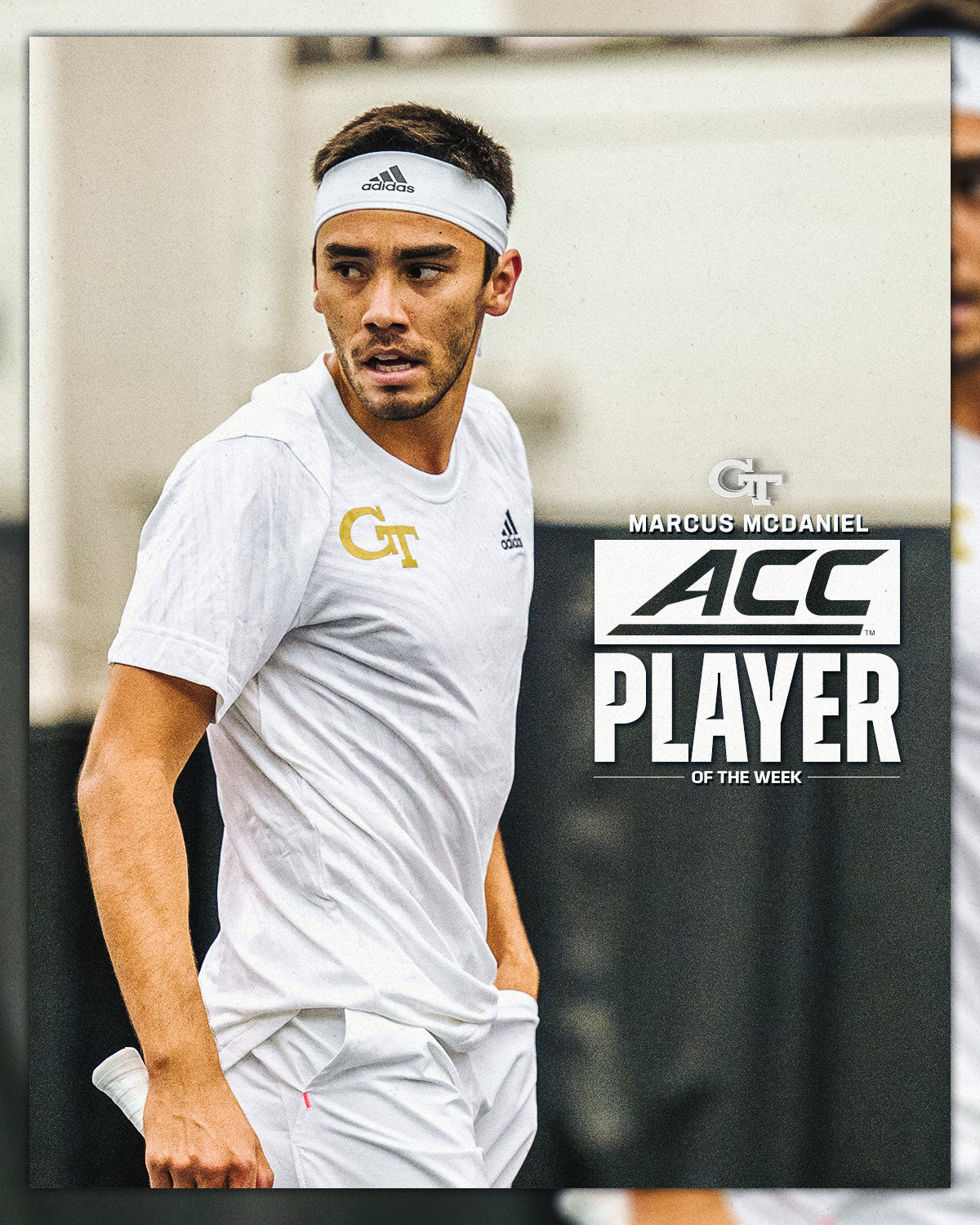 Men’s Tennis Sweeps ACC Weekly Awards Tech Yellow Jackets