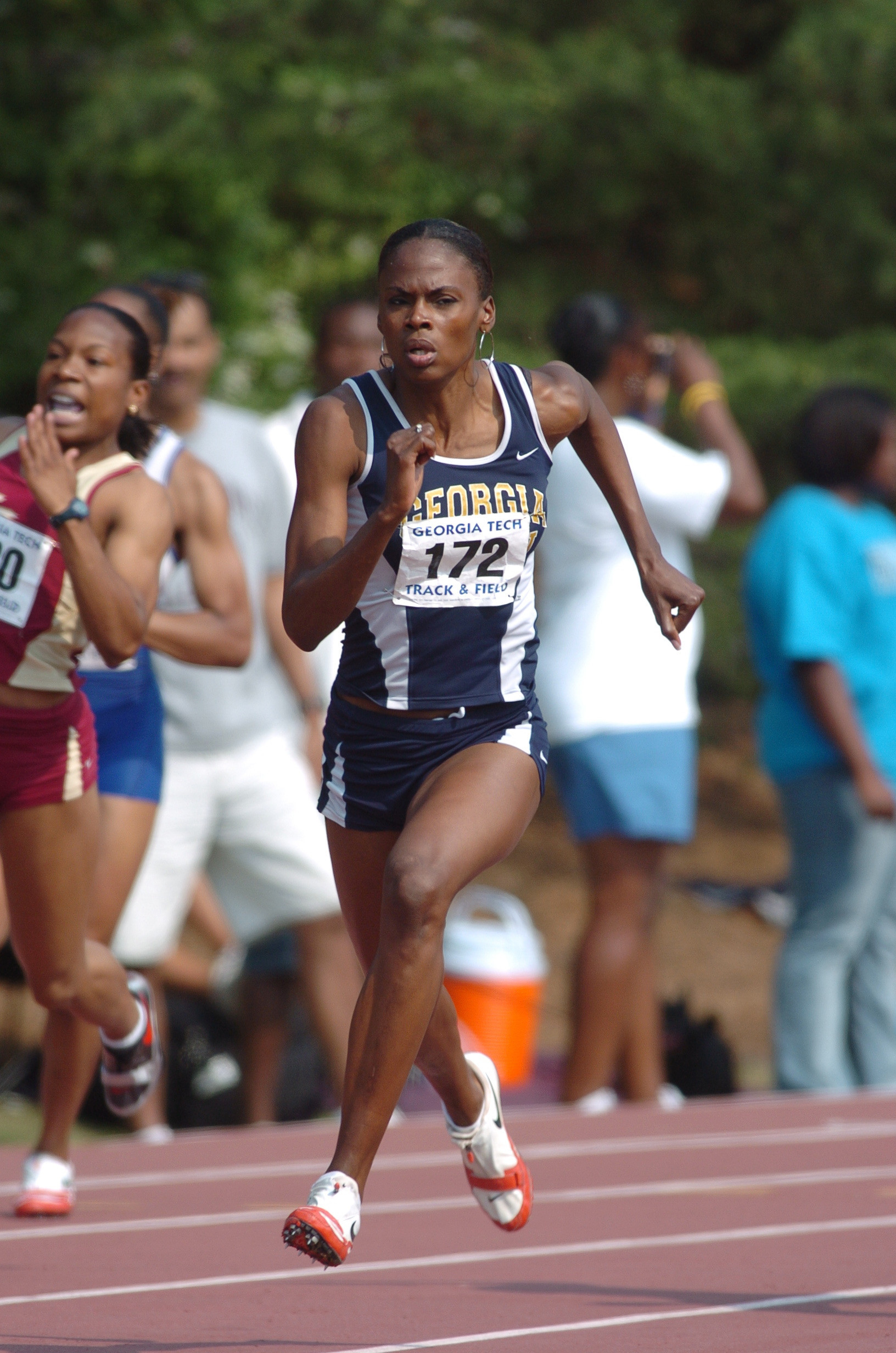 14 May 2005: Atlanta, Georgia, USA: Chaunte Howard competes in the annual Georgia Tech Invitational in Atlanta.