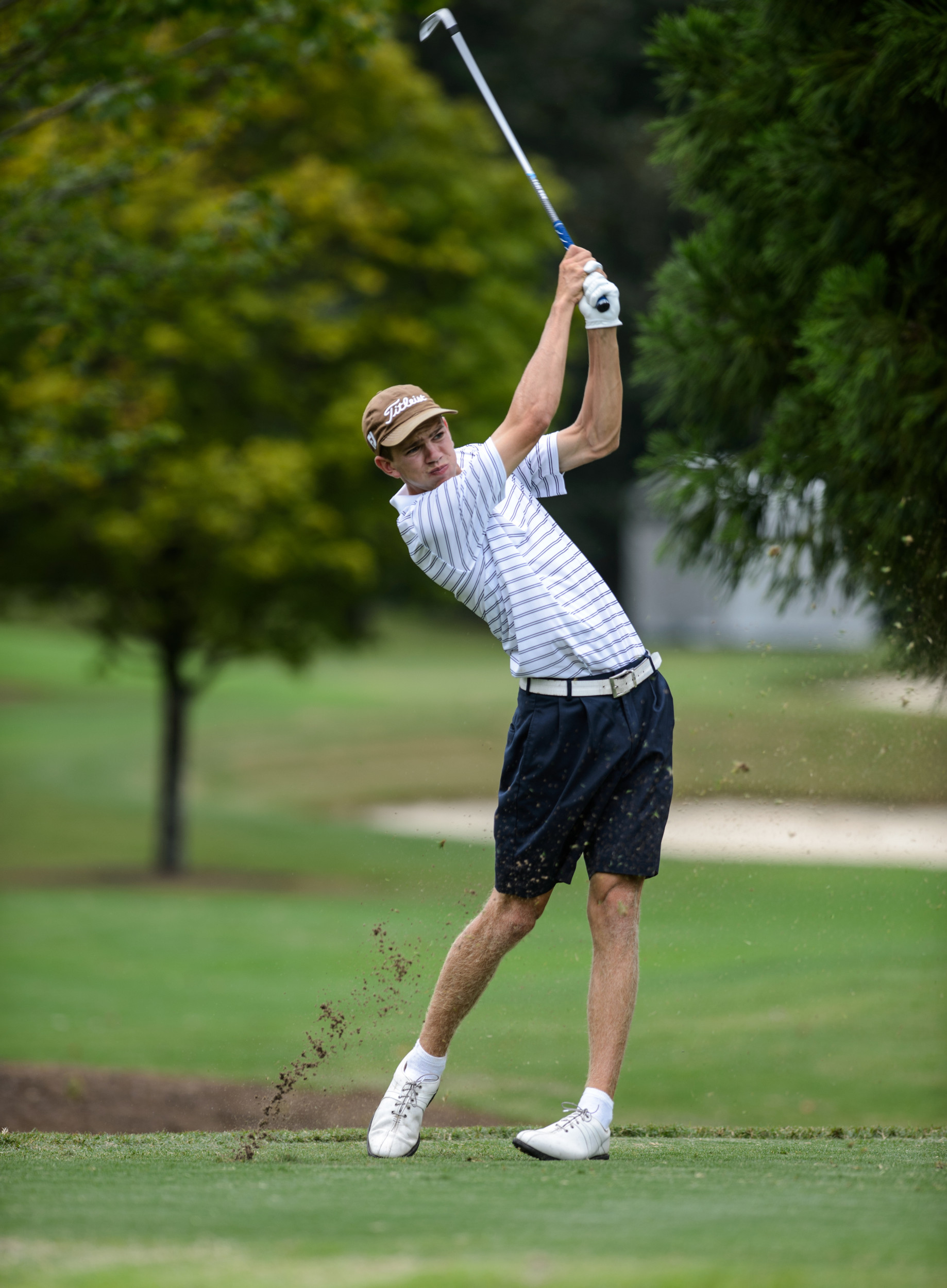 Michael Hines freshman golfer 2012-2013