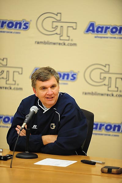 Coach Paul Johnson. Photo by LensEffects