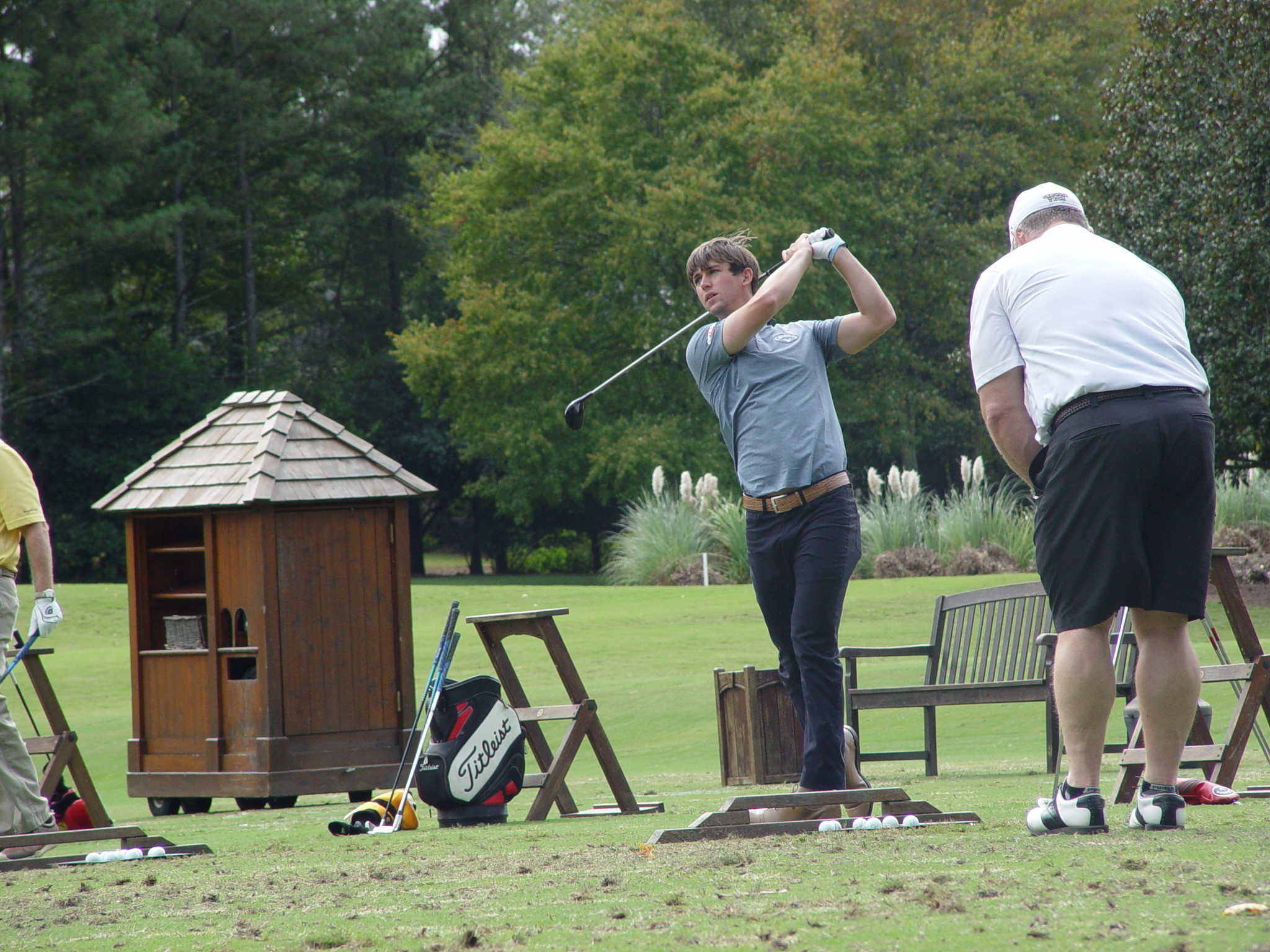 Ollie Schniederjans at the Ramblinwreck Cup - Golf Club of Georgia, October 5, 2015