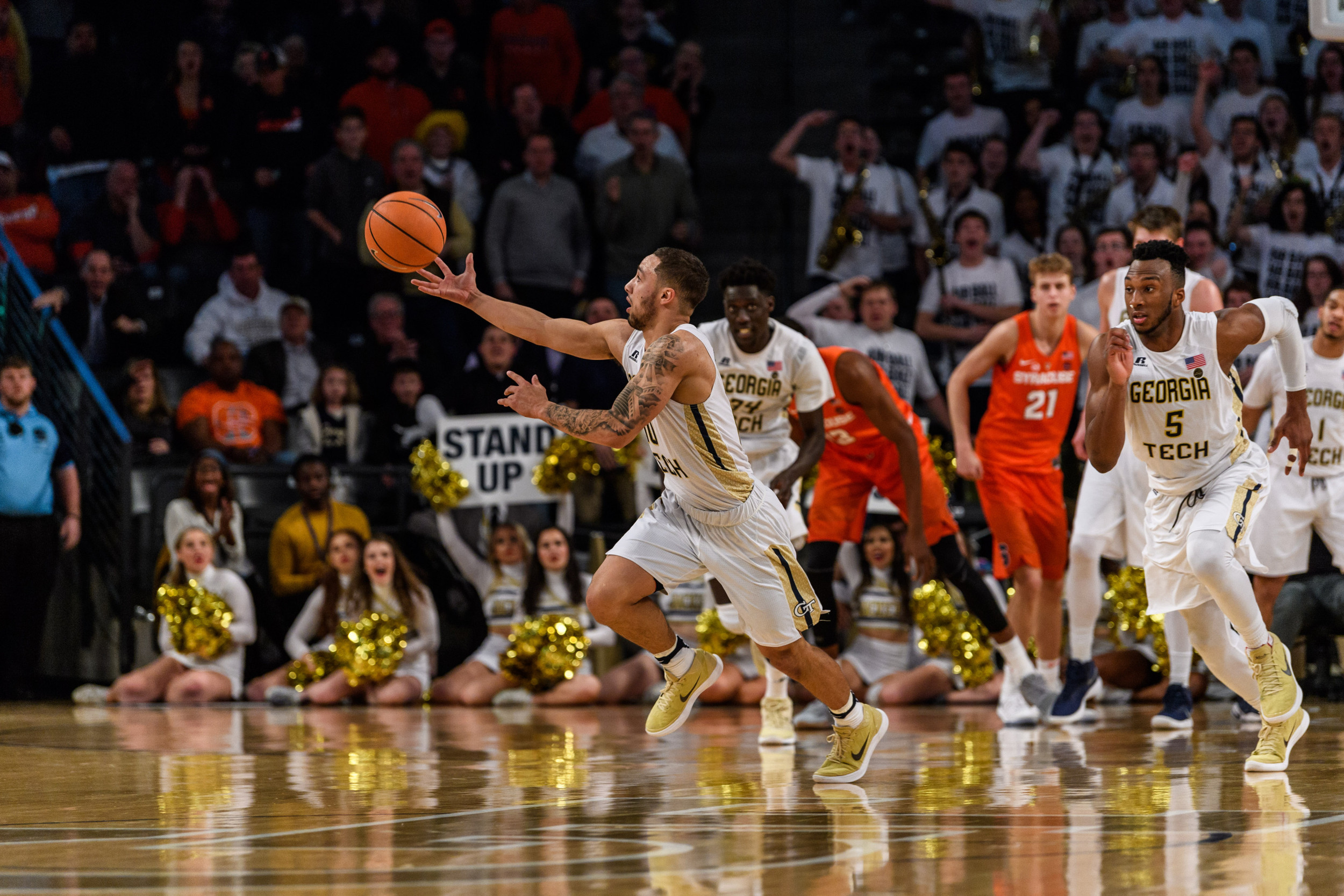 Jose Alvarado (10), Josh Okogie (5)