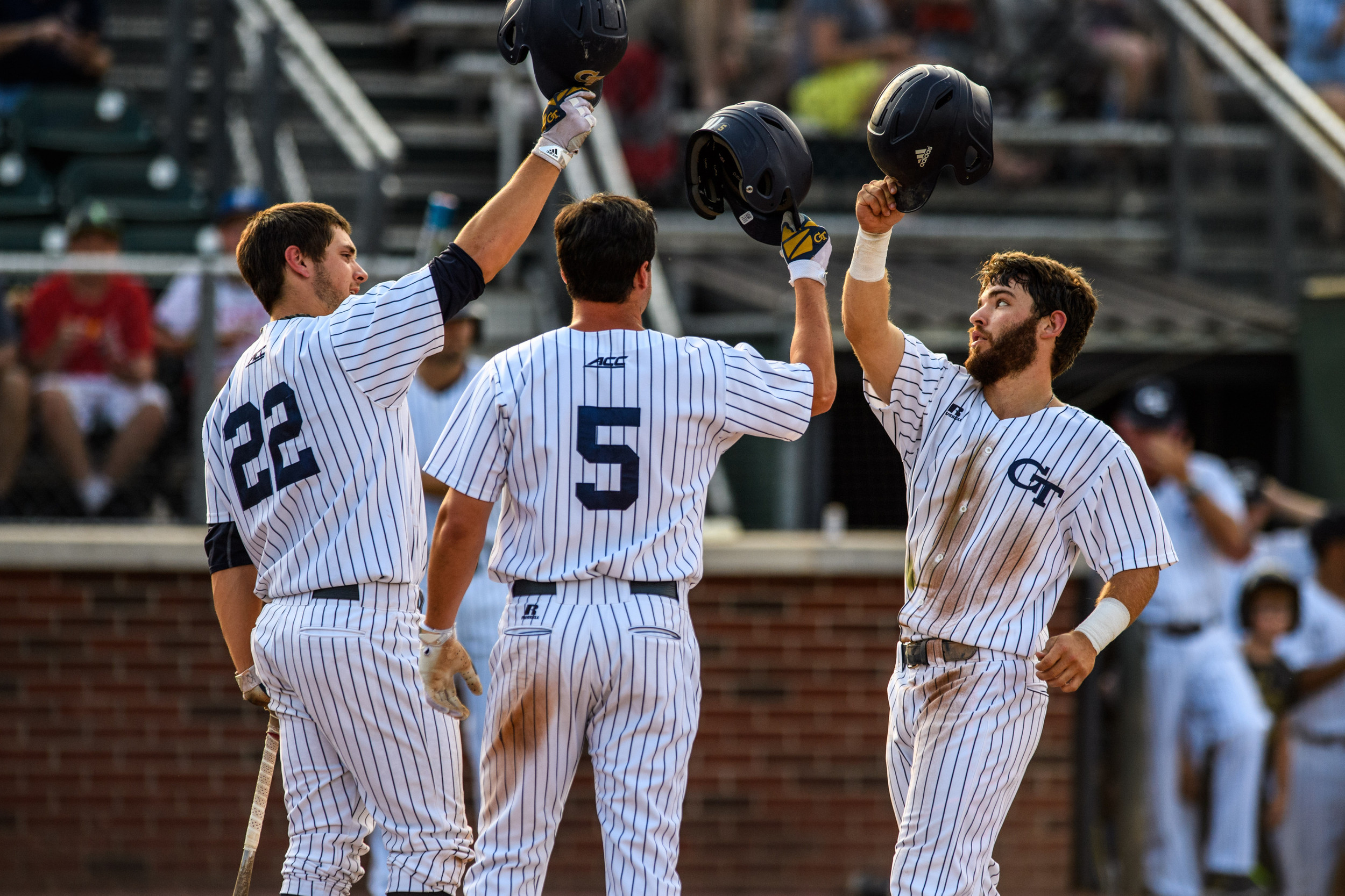 Wade Bailey (3), Trevor Craport (22), Keenan Innis (5)