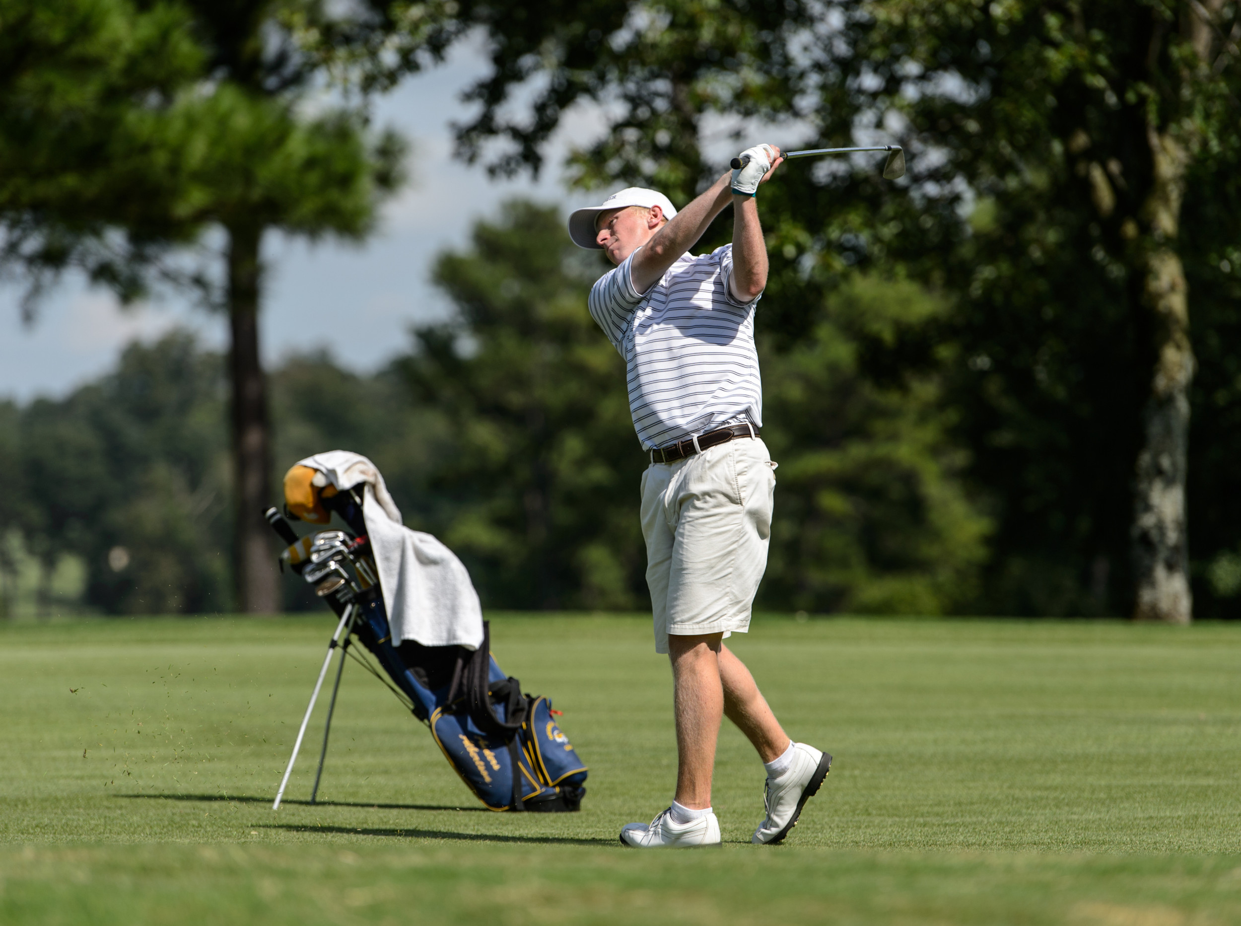 Anders Albertson during team qualifying at East Lake Golf Club, August 31, 2012