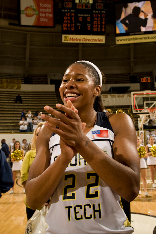 Alex Montgomery shows off a big smile