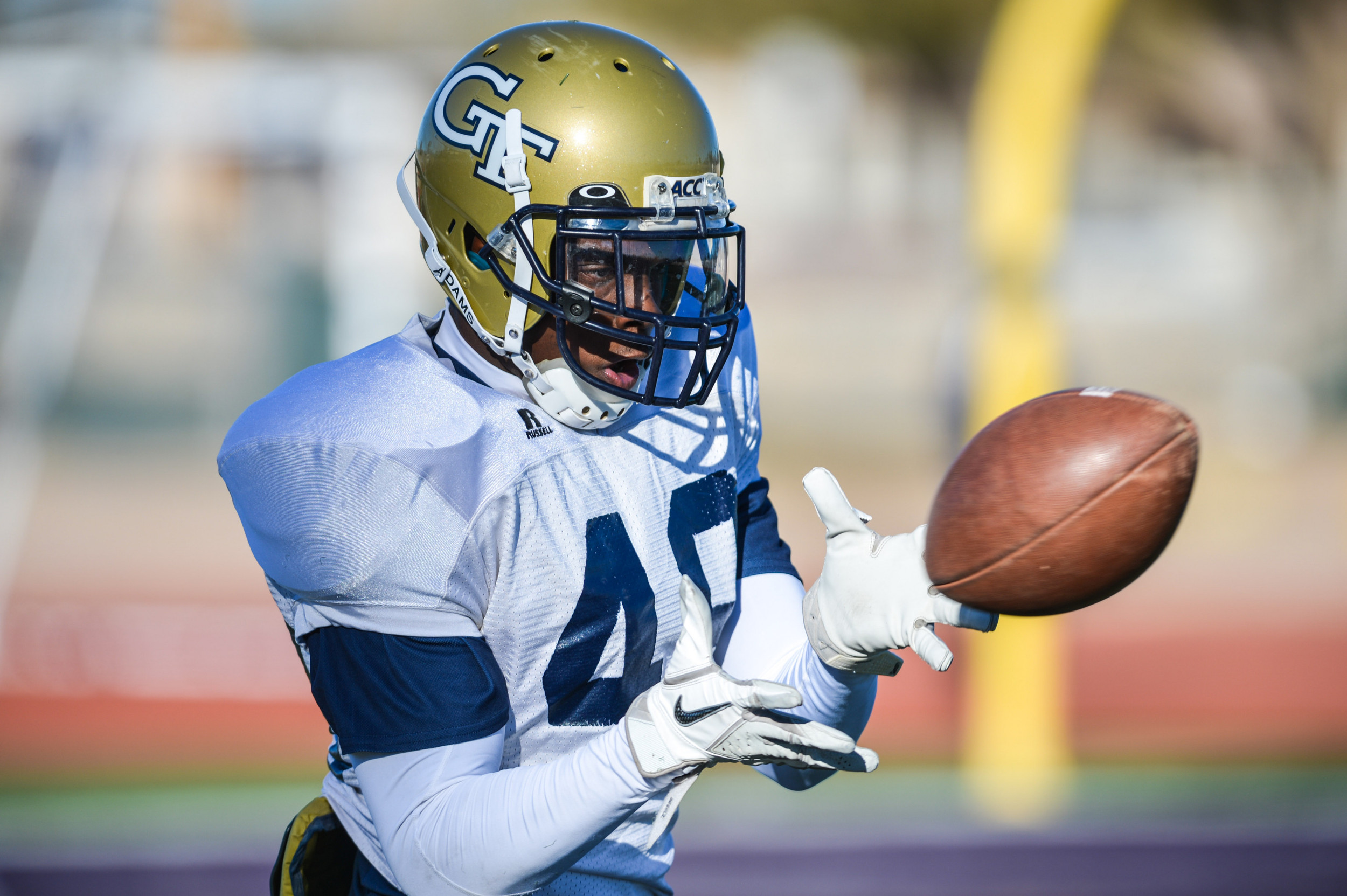 Georgia Tech held it's second practice in El Paso for the 2012 Hyundai Sun Bowl.