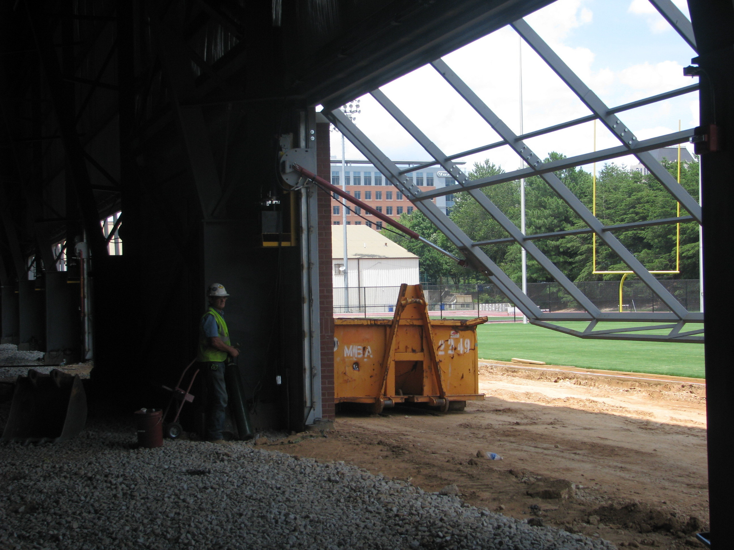 Photo Taken on June 22, 2011 - Brock Indoor Practice Facility