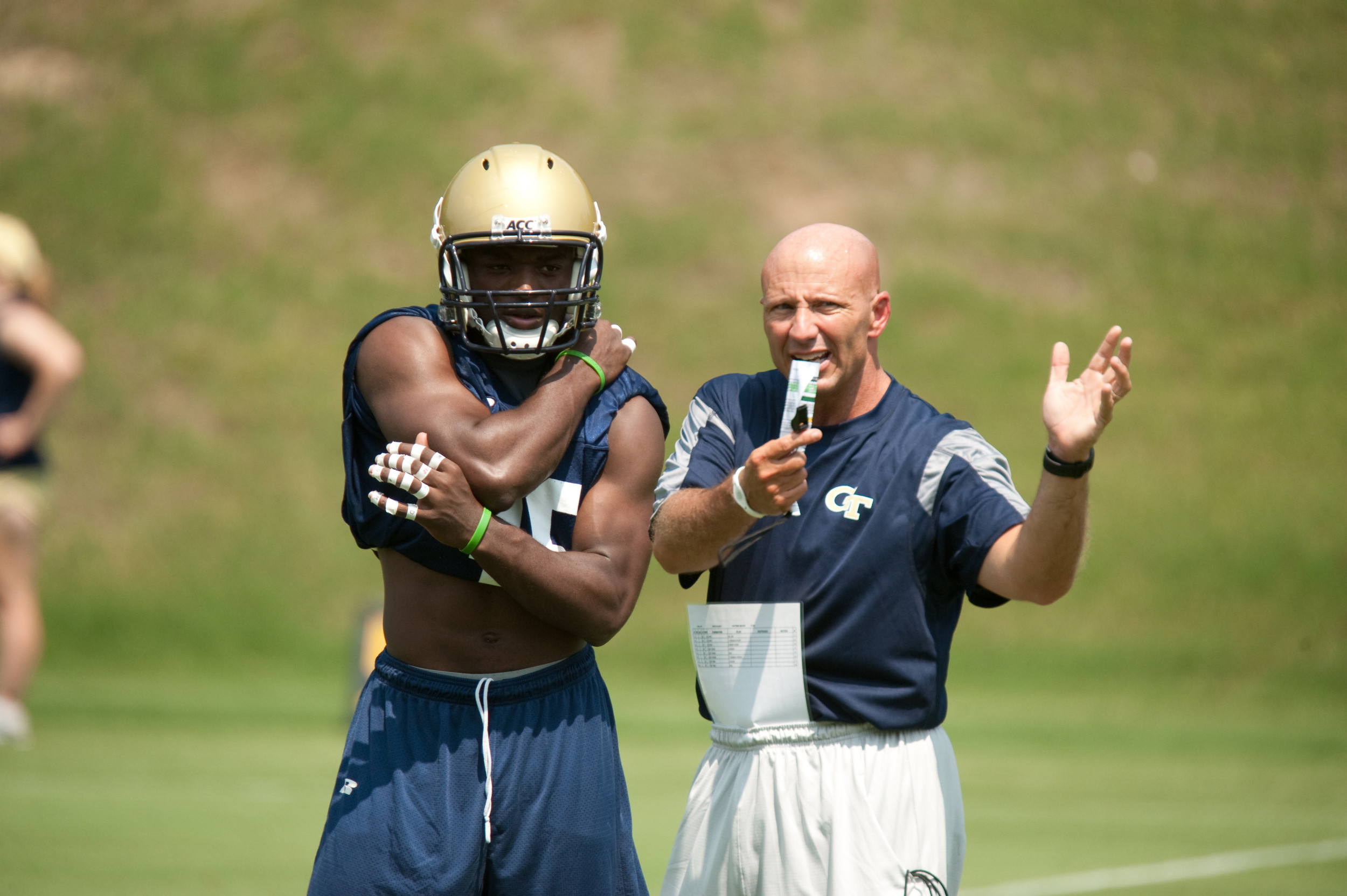 Coach Charles Kelly - First Day of Practice in 2011
