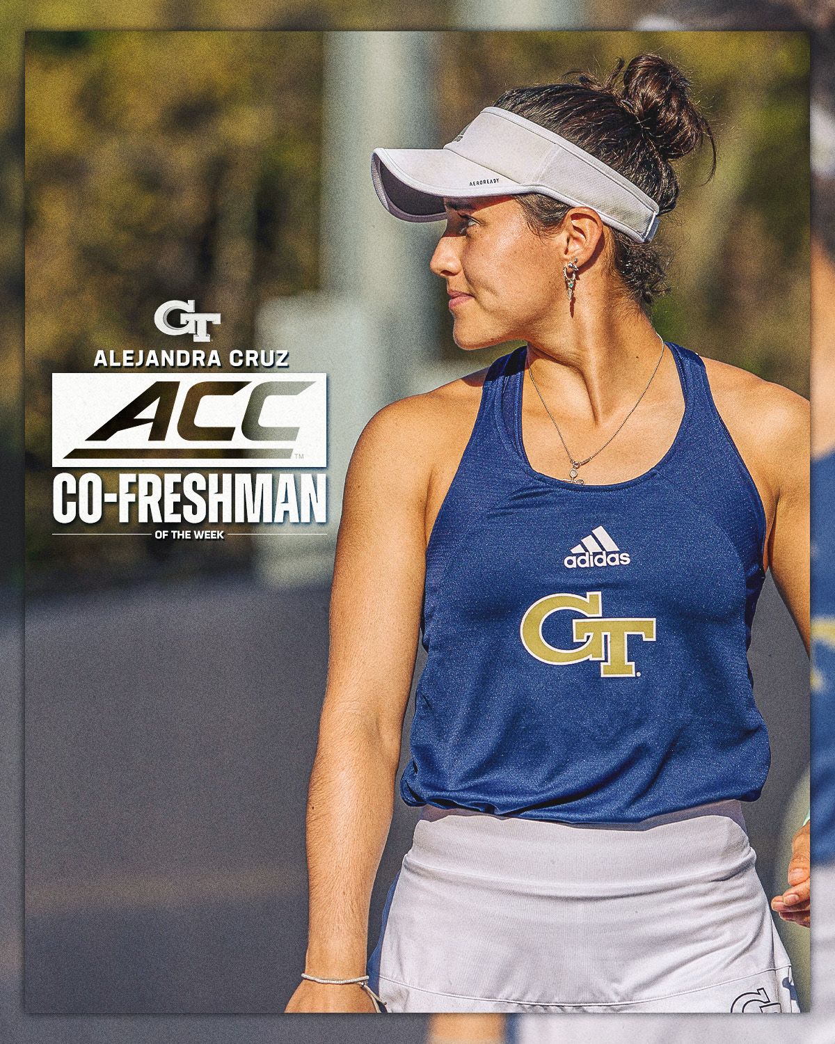 Cruz Tabbed ACC Co-Rookie of the Week – Women’s Tennis — Georgia Tech Yellow Jackets