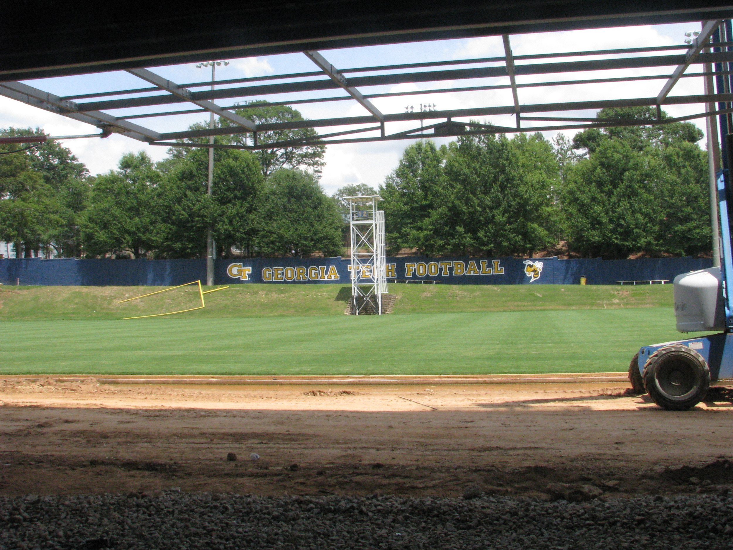 Photo Taken on June 22, 2011 - Brock Indoor Practice Facility