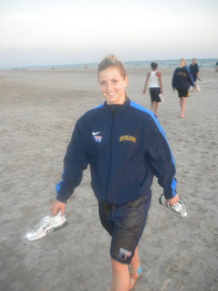 Danielle Hamilton-Carter and Frida Fogdemark at 2010 European Championships