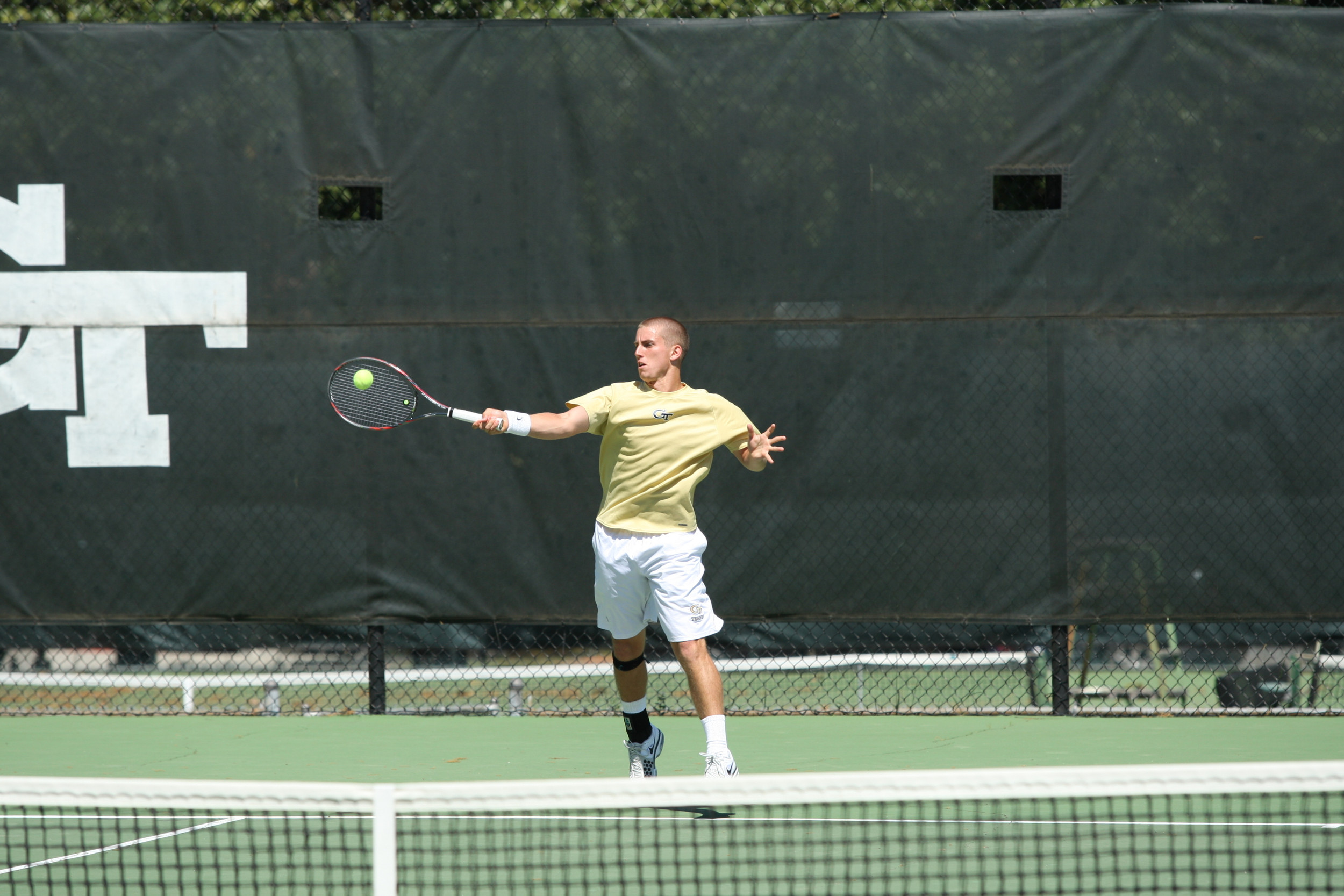 Colin Edwards freshman tennis player 2011-12