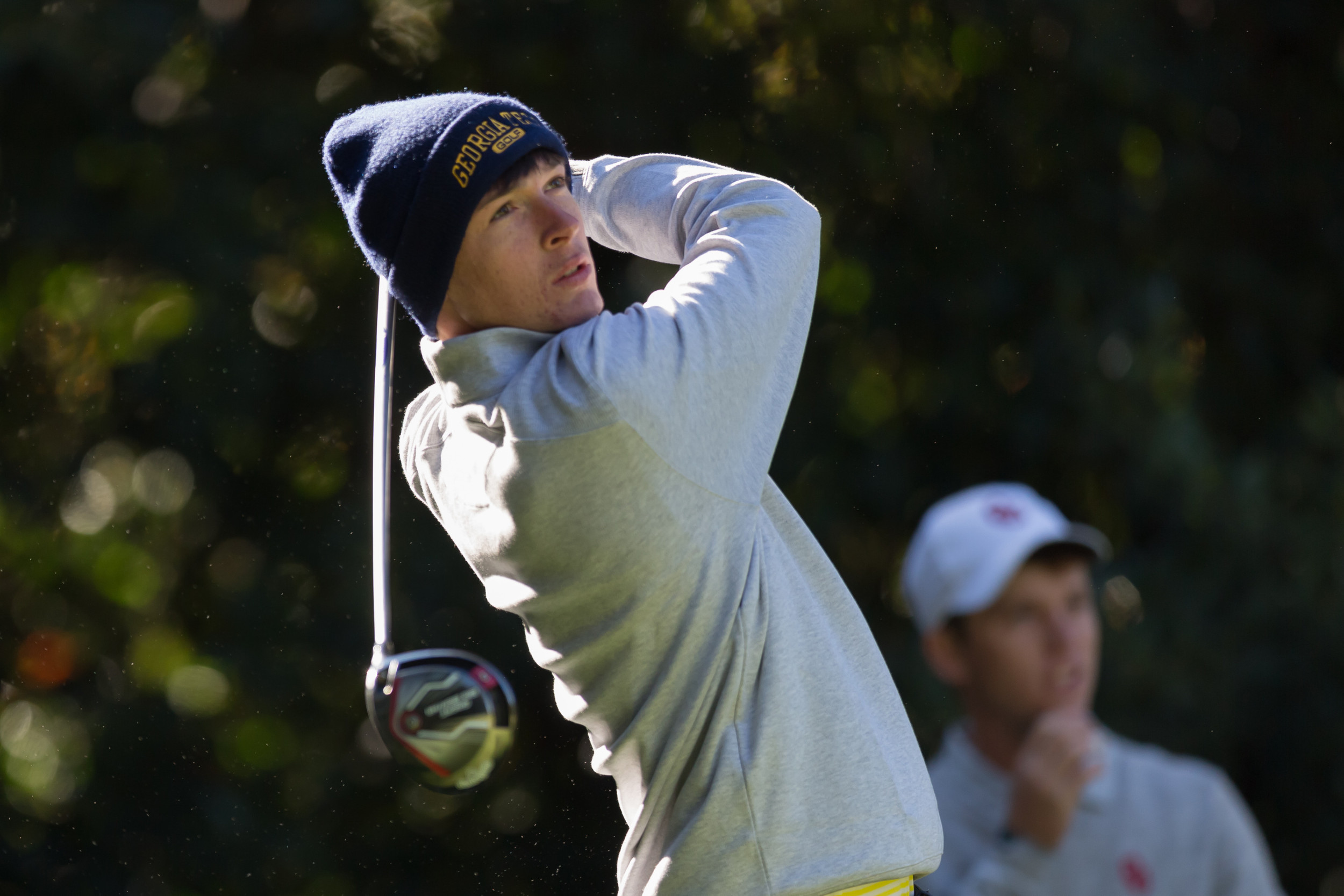 Luke Schniederjans during the second round of the Golf Club of Georgia Collegiate, October 22, 2016
