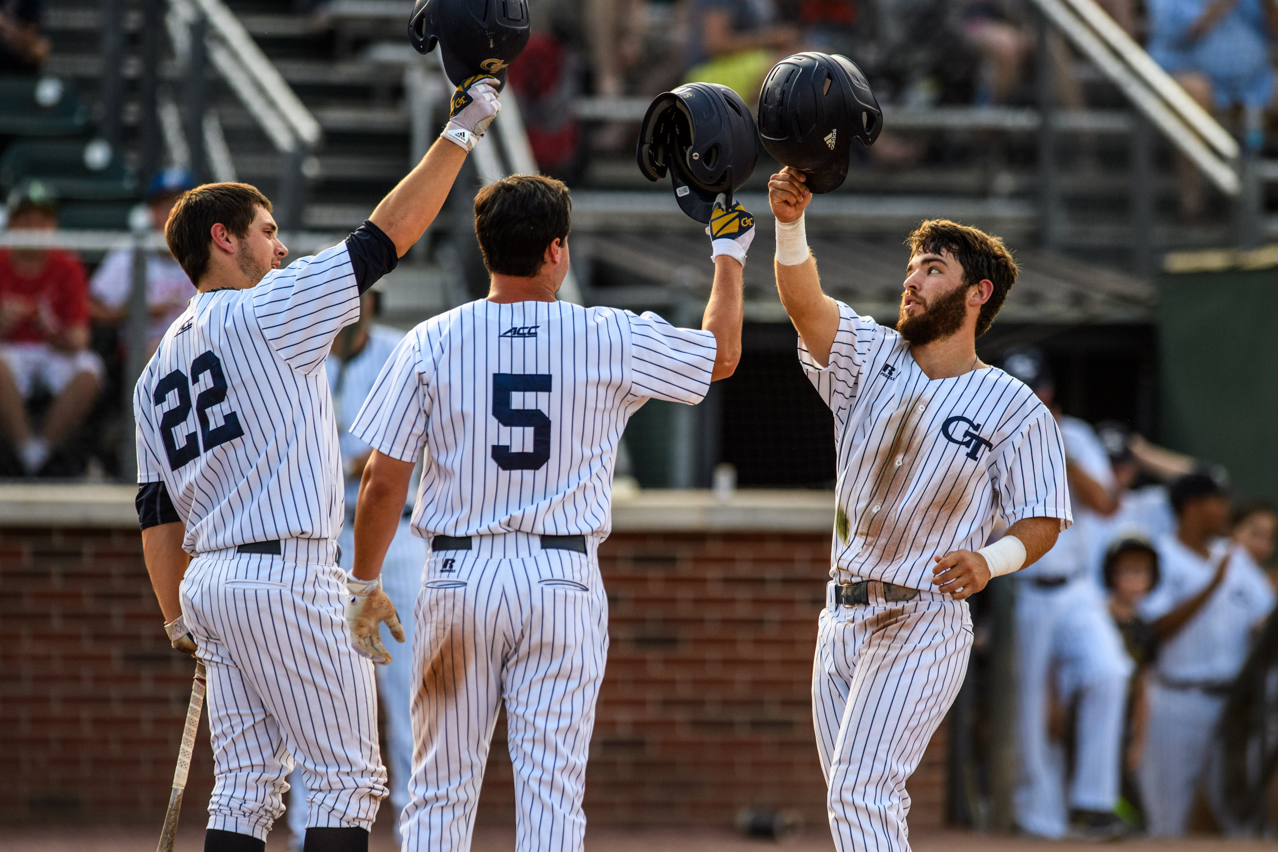 Wade Bailey (3), Trevor Craport (22), Keenan Innis (5)