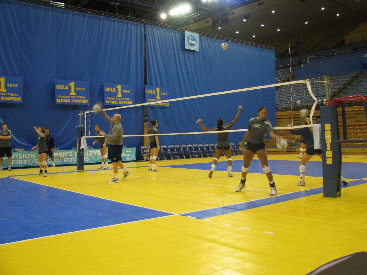Practice at UCLA