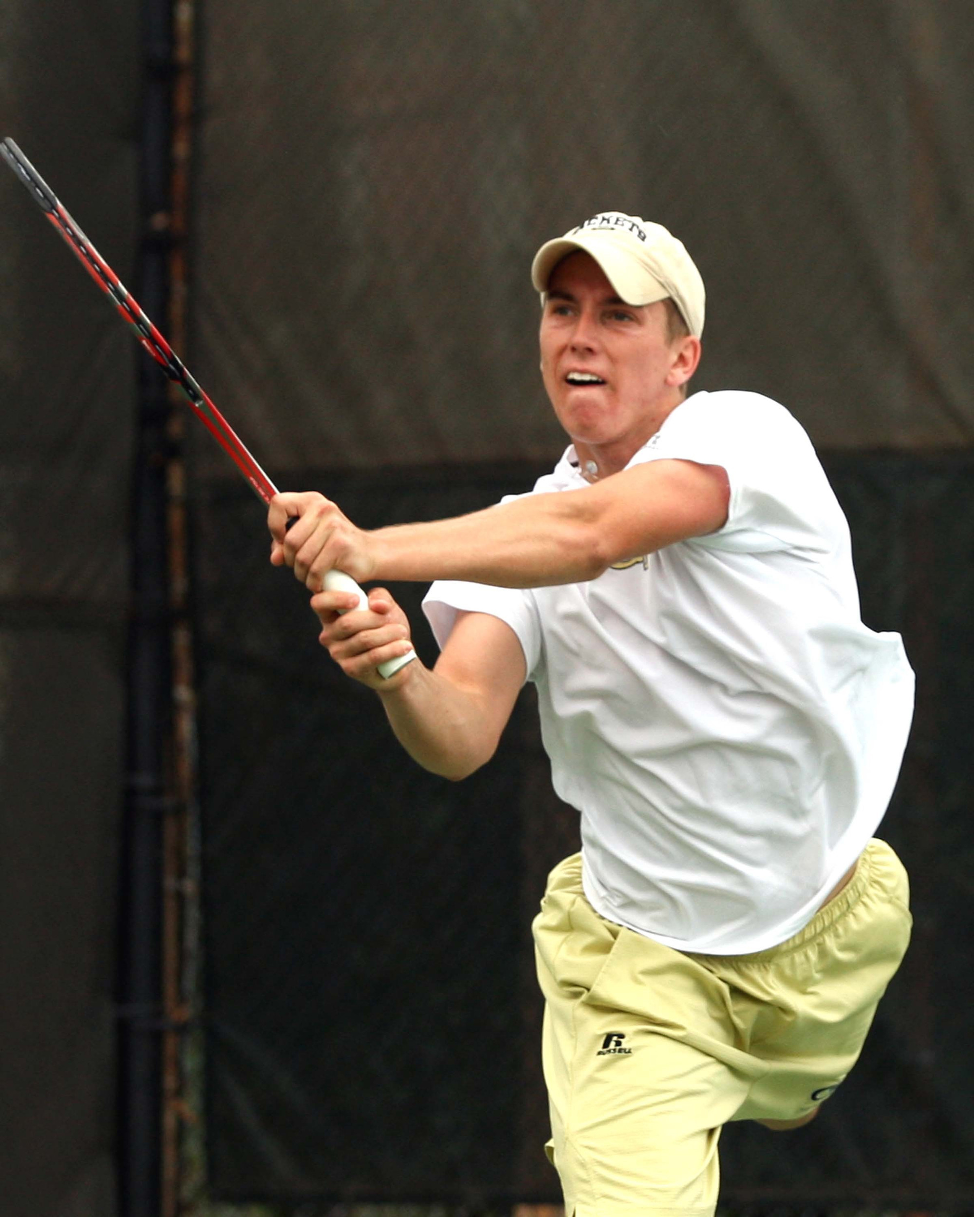 Colin Edwards freshman tennis player 2011-12