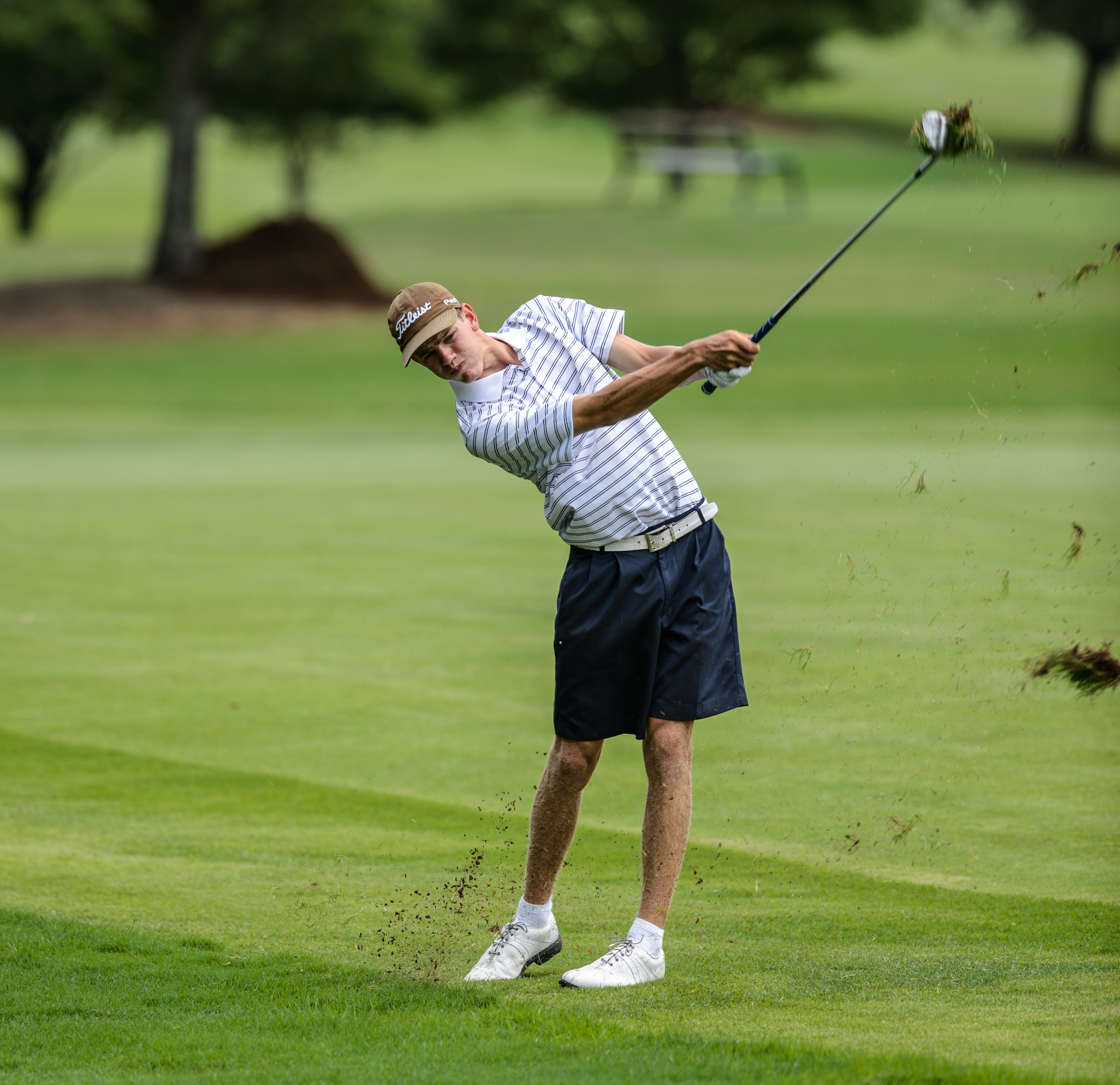 Michael Hines freshman golfer 2012-2013