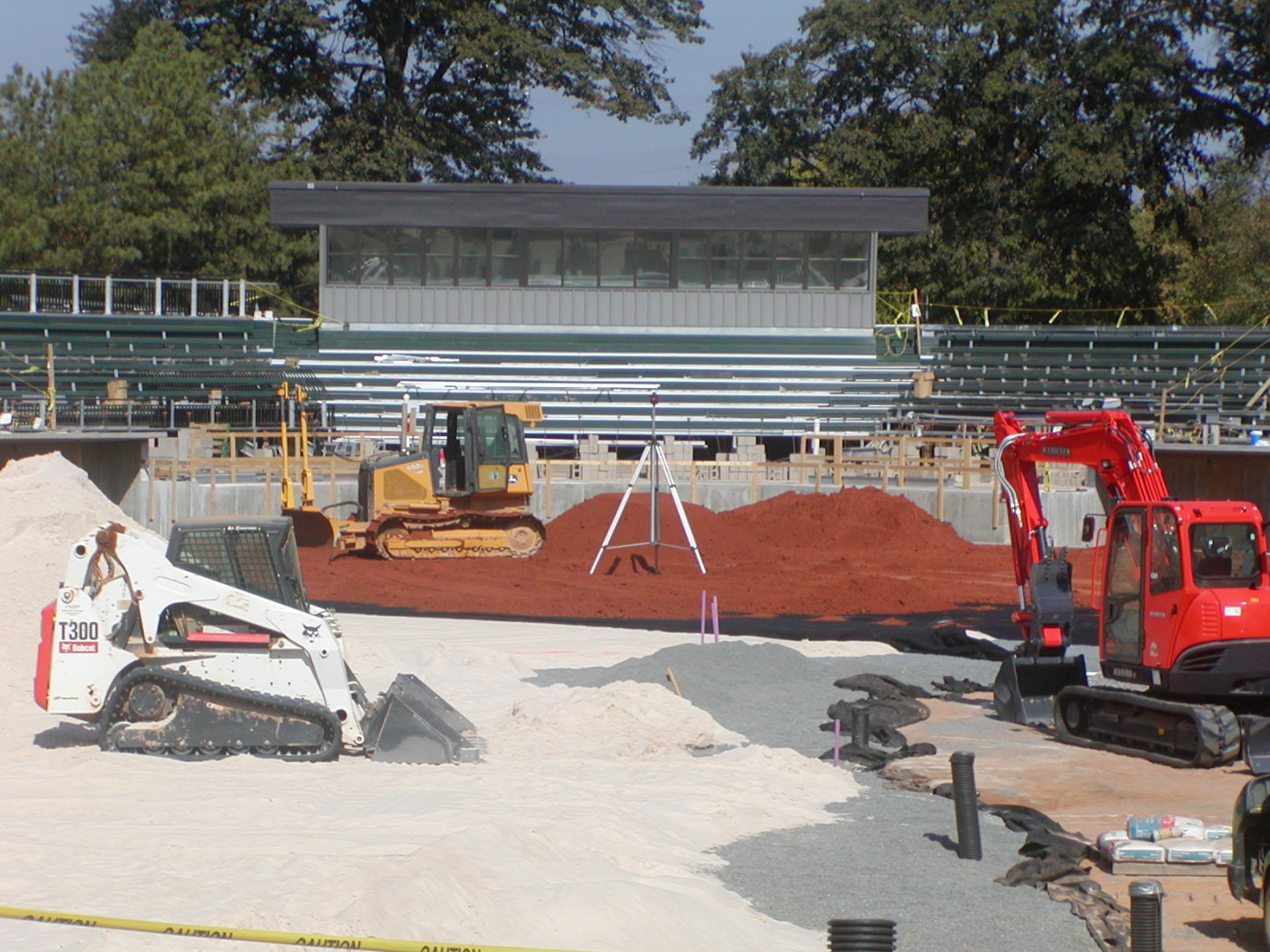 Oct. 6, 2008 - The view from center field.