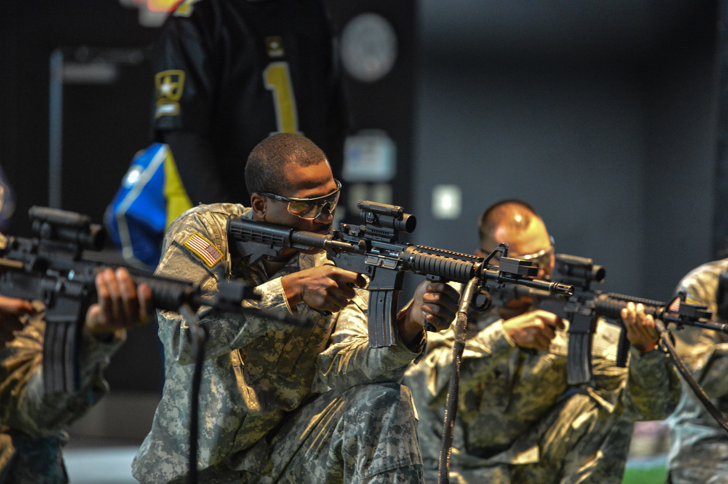 Georgia Tech players travelled to Fort Bliss for Day 2 of the 2012 Sun Bowl.