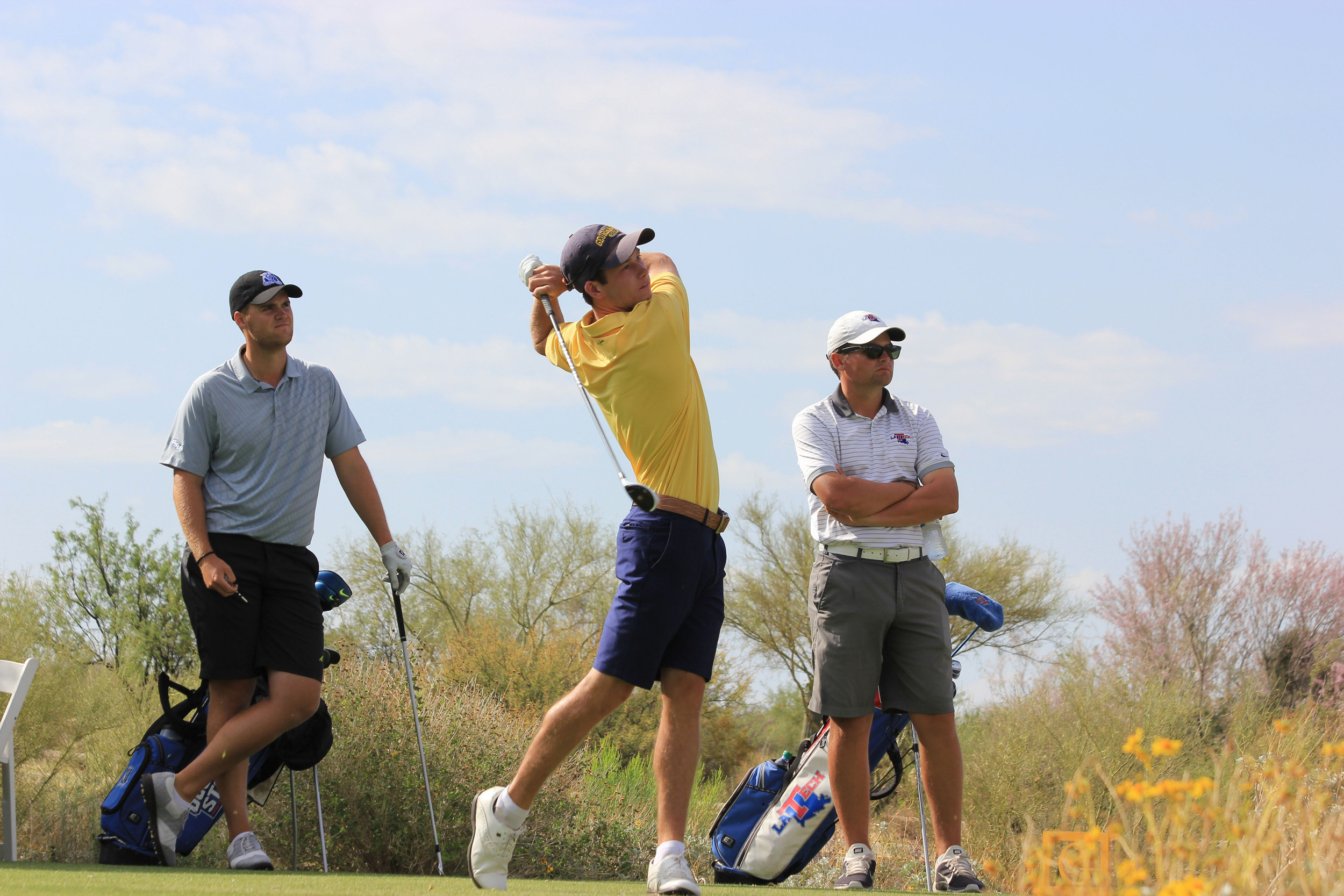 James Clark during the second round of the NCAA Tucson Golf Regional, Gallery Golf Club, Marana, Ariz.