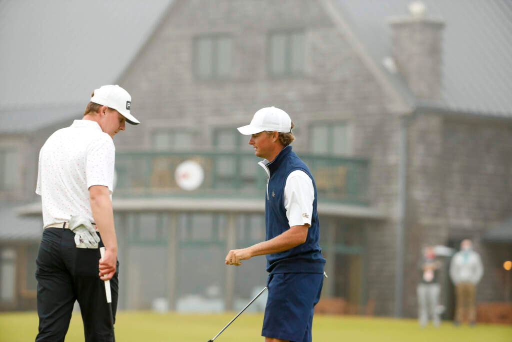 Tyler Strafaci - U.S. Amateur championship match, afternoon round, August 16, 2020