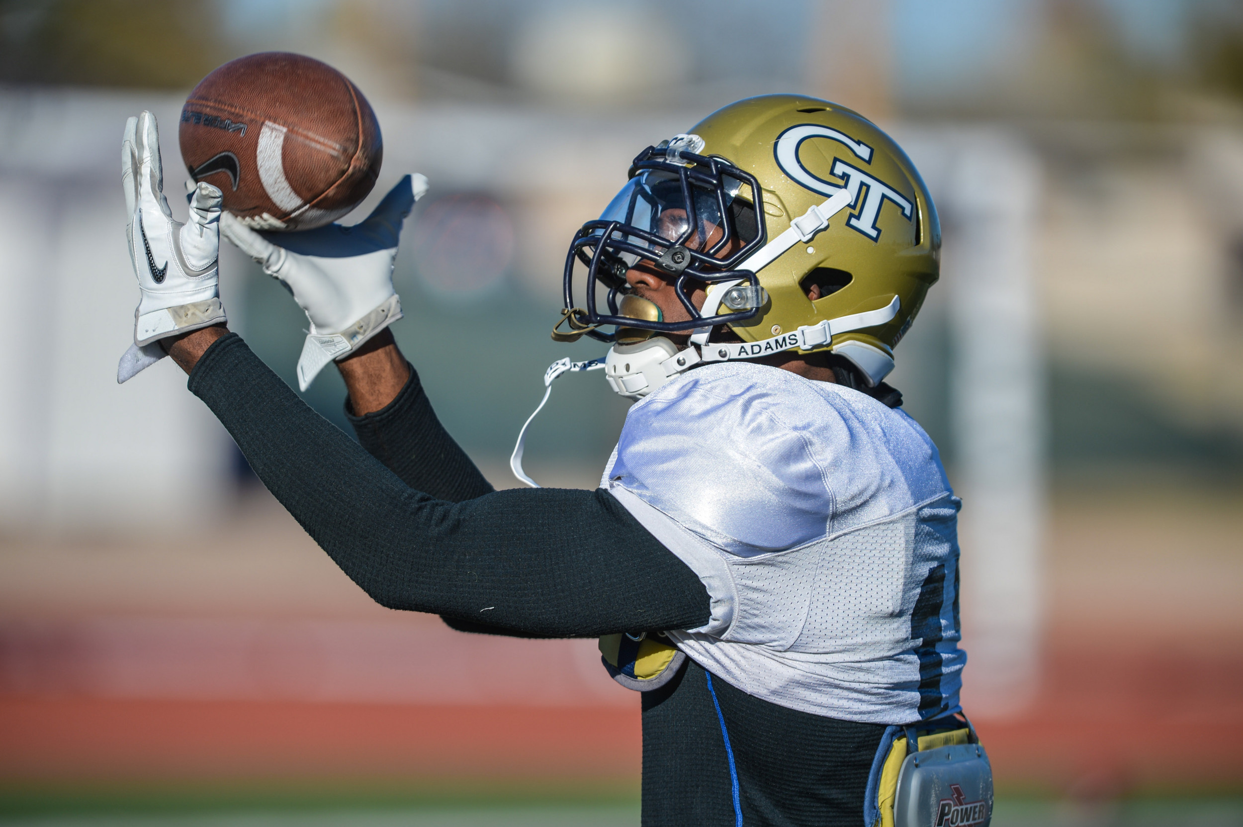 Georgia Tech held it's second practice in El Paso for the 2012 Hyundai Sun Bowl.