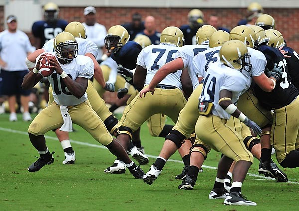 Georgia Tech FootballScrimmage PracticeAugust 14, 2010Bobby Dodd StadiumDavid Sims
