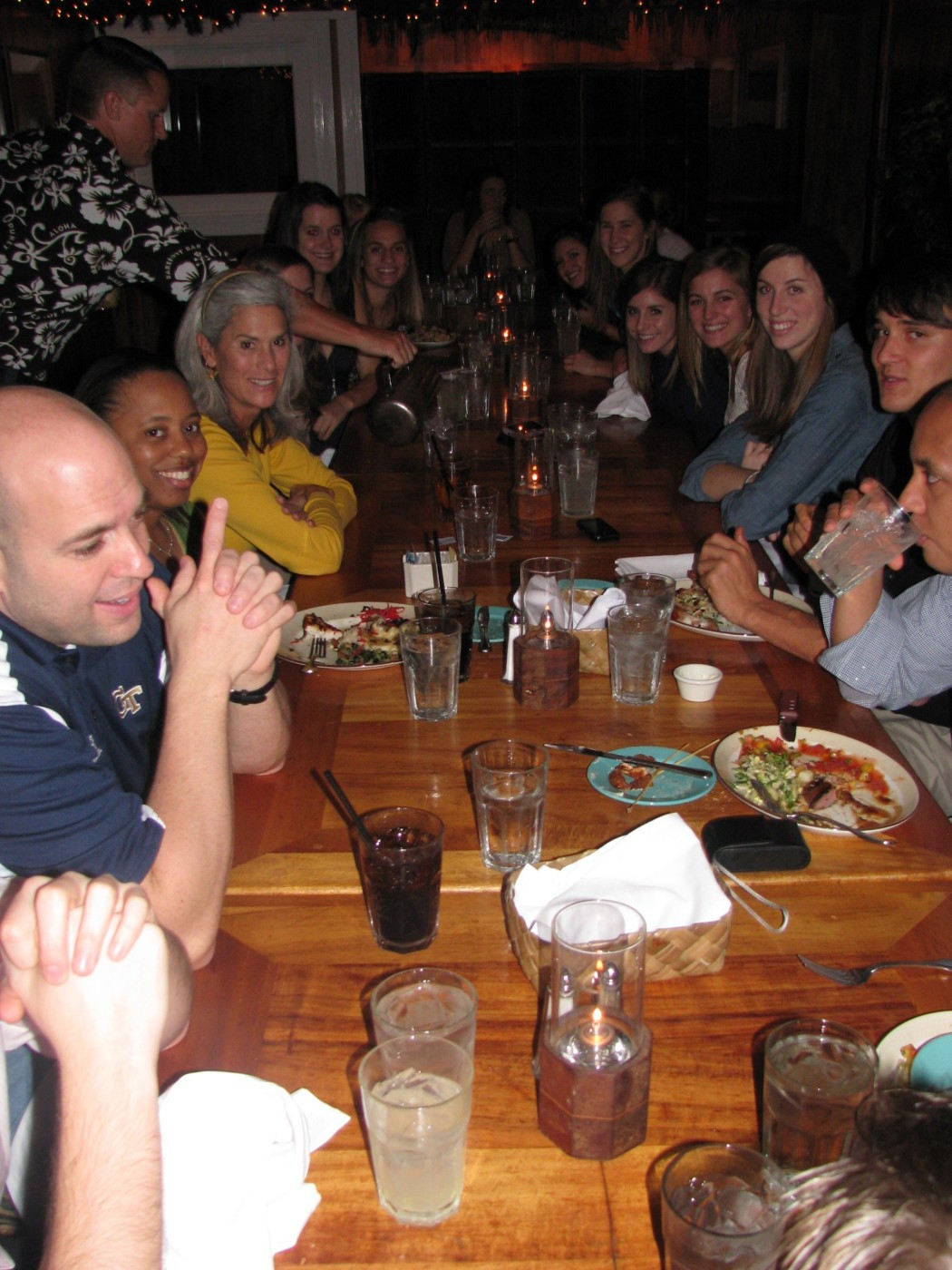 Team enjoyed a nice dinner at Duke's in Malibu right on the Pacific Ocean in Malibu.