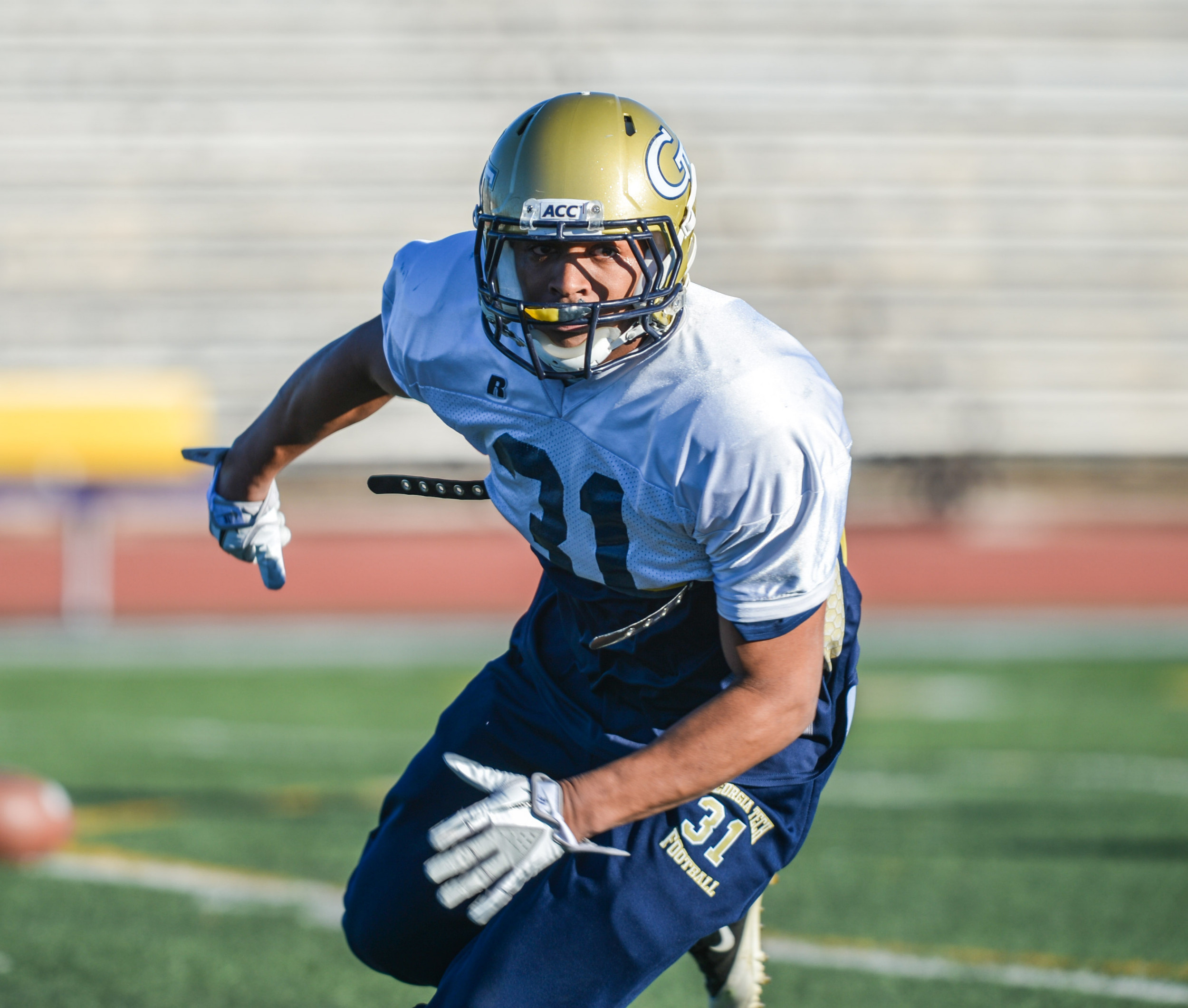 Georgia Tech held it's second practice in El Paso for the 2012 Hyundai Sun Bowl.