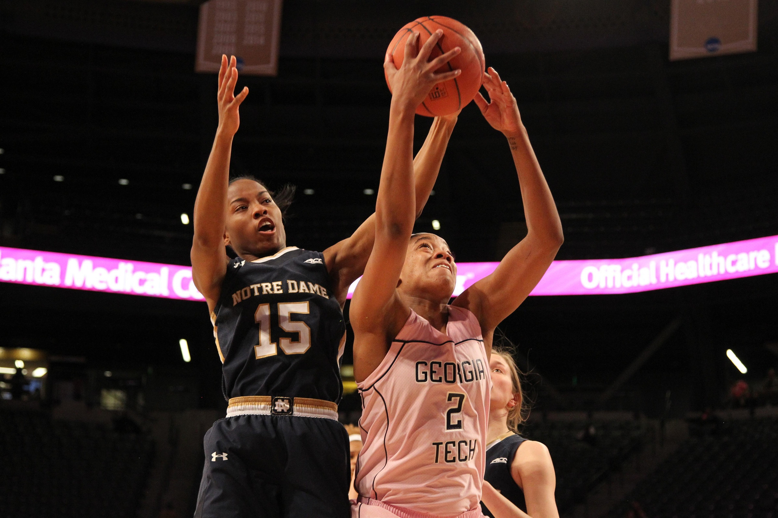 Georgia Tech Yellow Jackets guard Aaliyah Whiteside (2) : Brett Davis-USA TODAY Sports