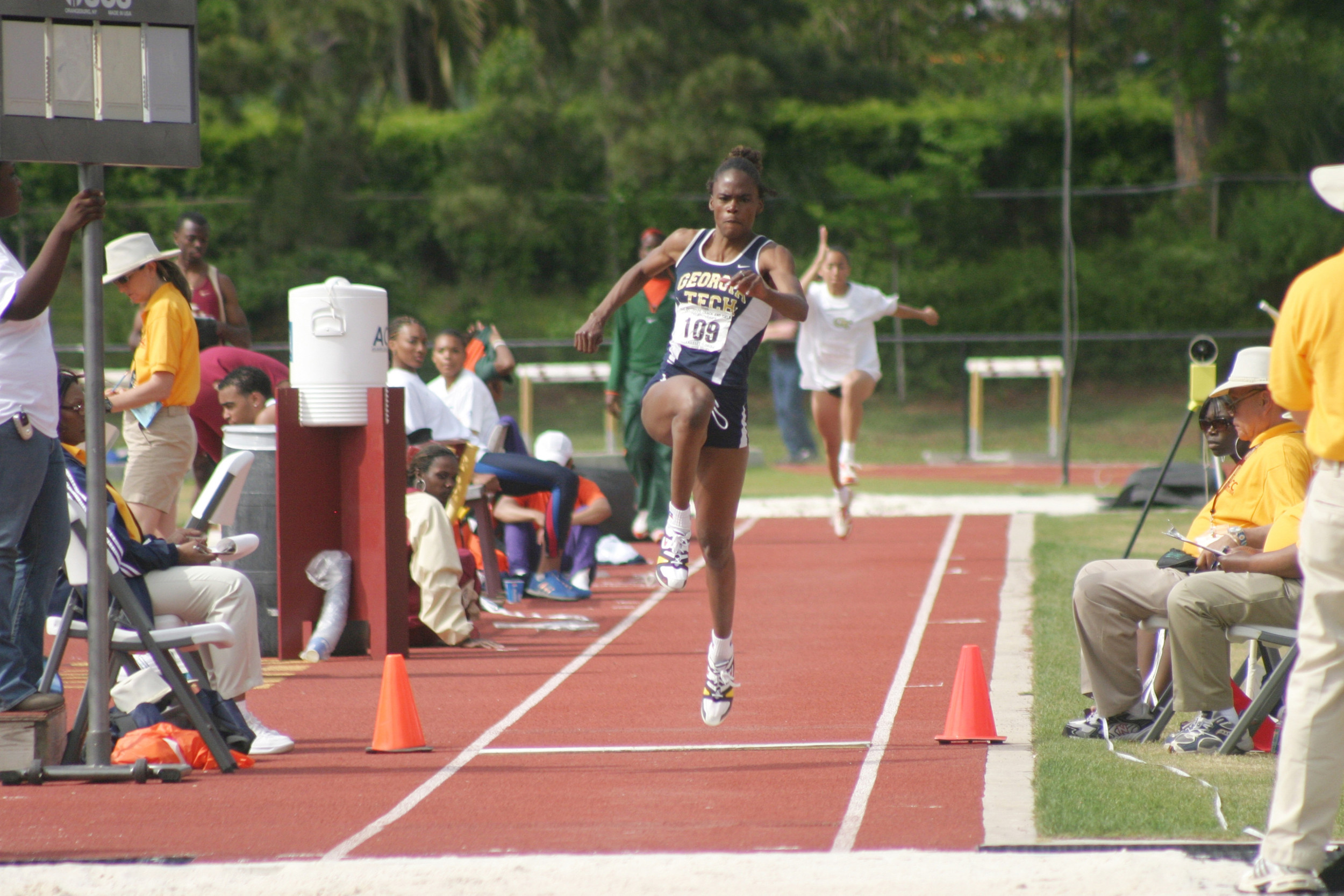 Chaunte Howard - Georgia Tech track & field
