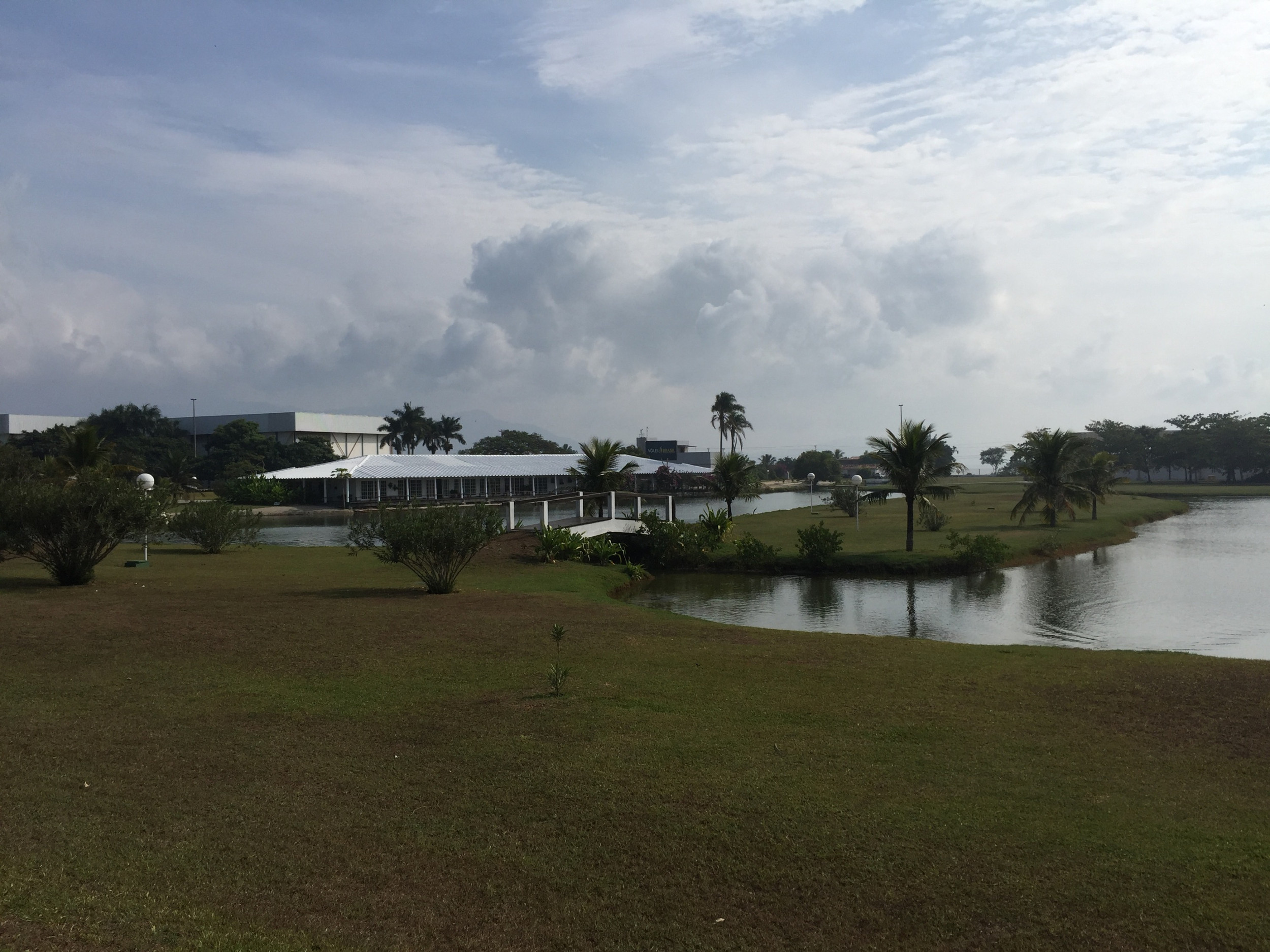 Beautiful campus of the training center