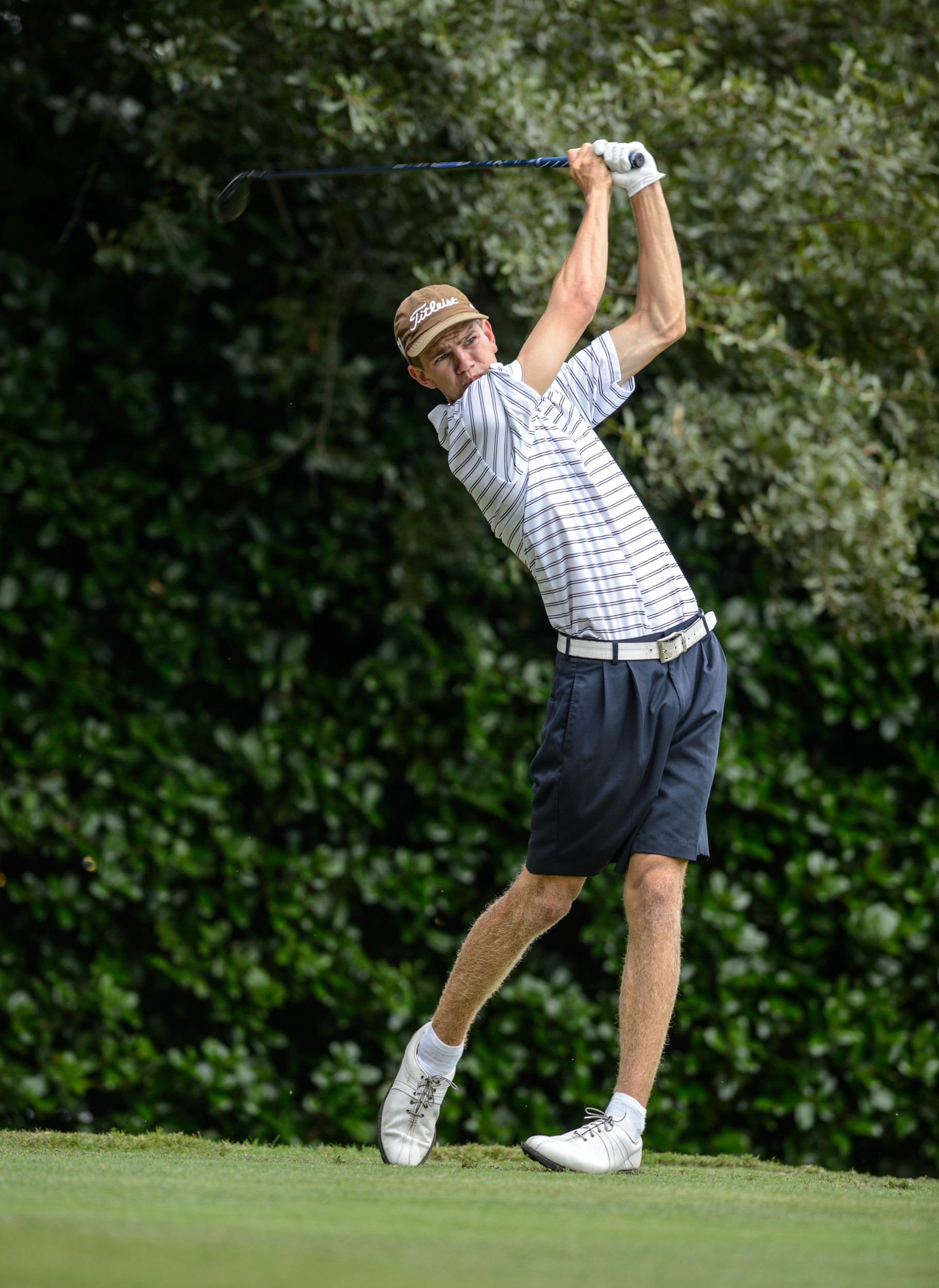Michael Hines during team qualifying at East Lake Golf Club, August 31, 2012