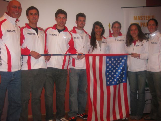 Irina Falconi at the Master'U BNP Paribas in Poitiers, France