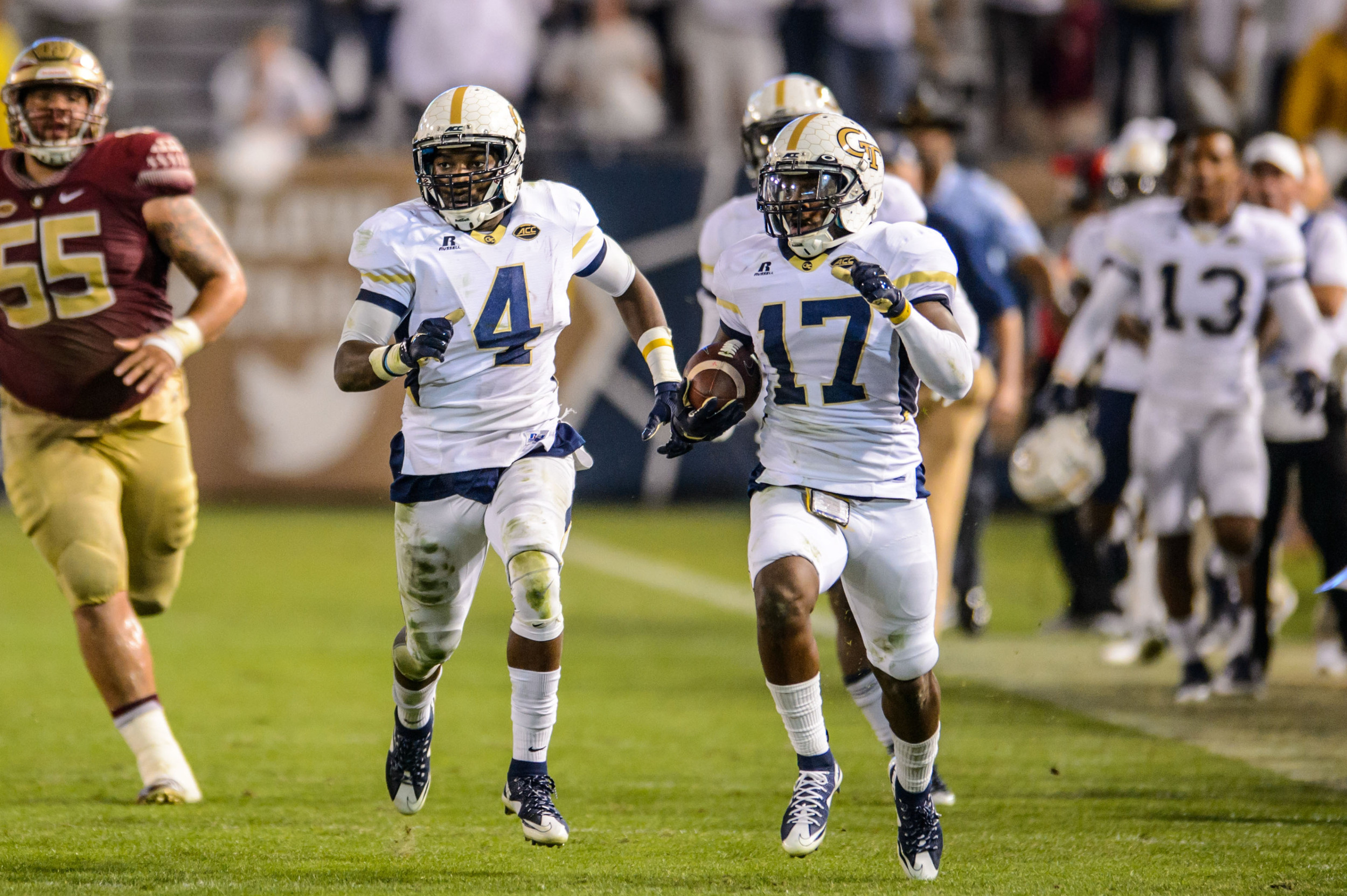 Lance Austin (17), Jamal Golden (4)