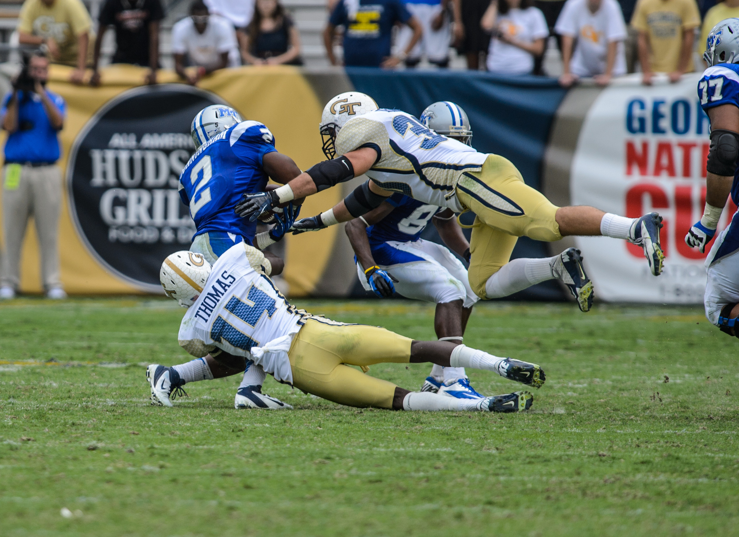 Daniel Drummond (30), Jemea Thomas (14)