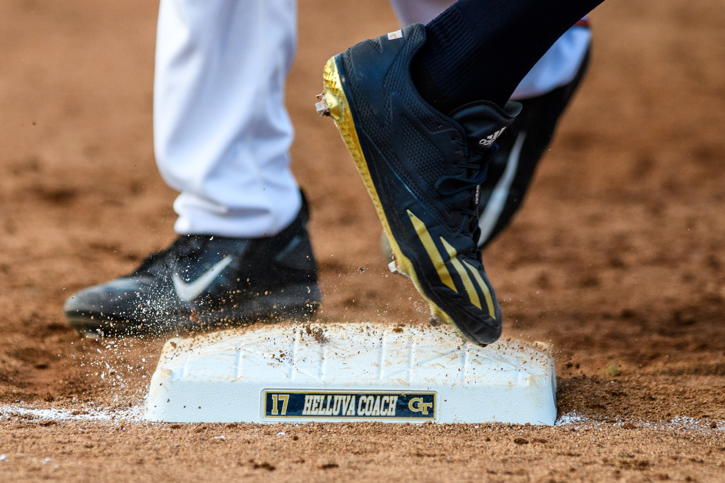 Special commemorative bases for Danny Hall Day