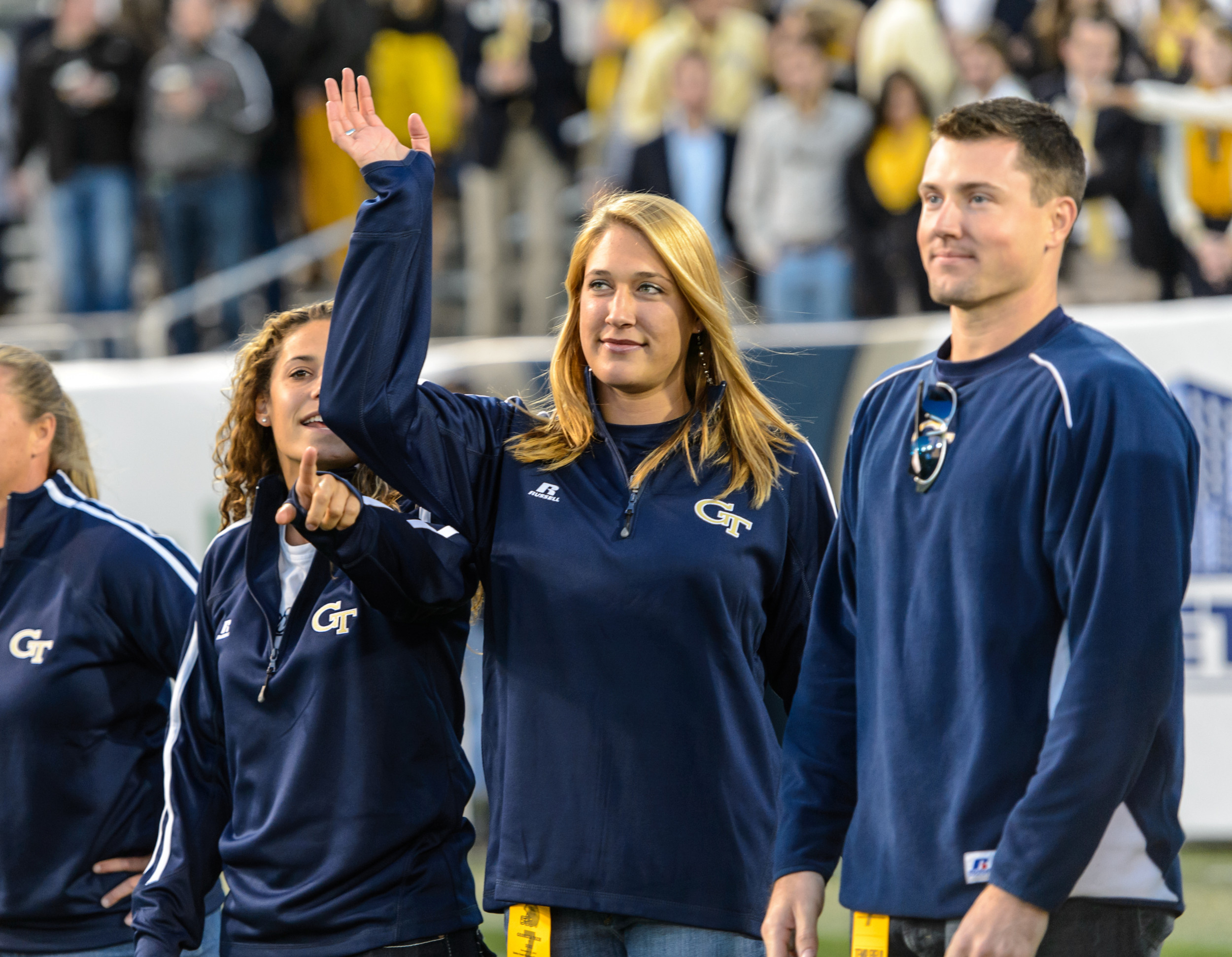 Georgia Tech Softball receives their 2012 ACC Championship Rings.