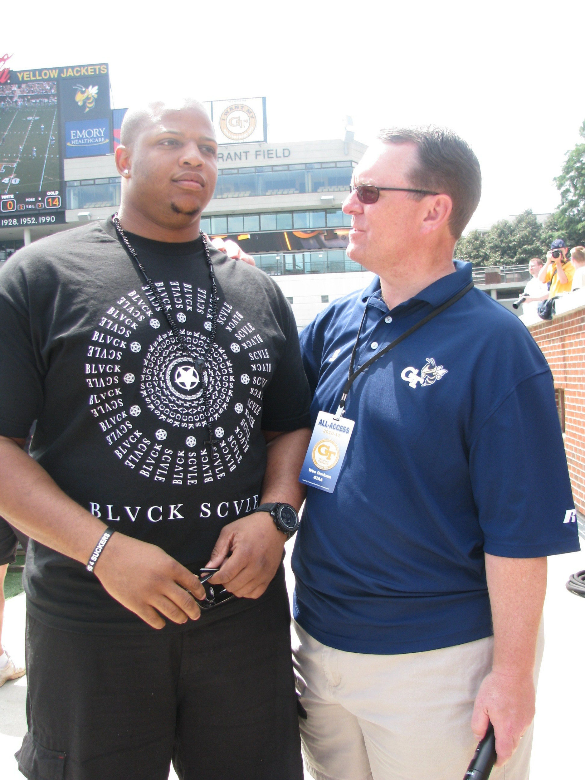 Cord Howard - 2011 Georgia Tech T-Day Game