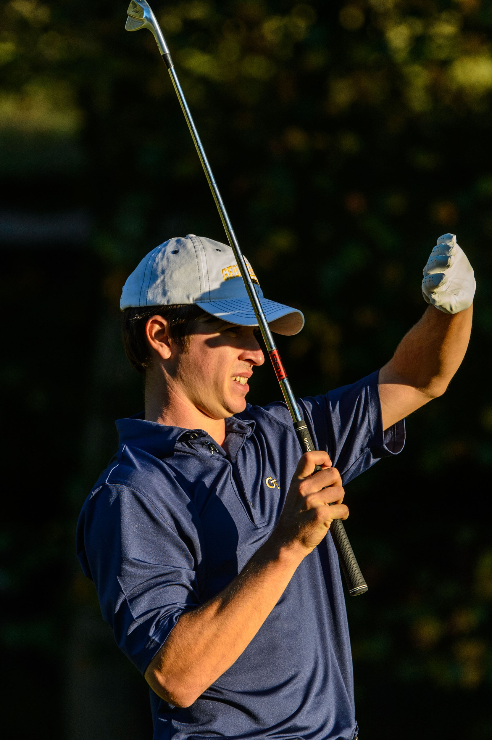 Jacob Joiner during the final round of the United States Collegiate Championship at the Golf Club of Georgia, October 18, 2015
