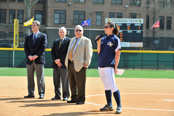 Shirley Clements Mewborn Field Ribbon Cutting Ceremony: March 10, 2009