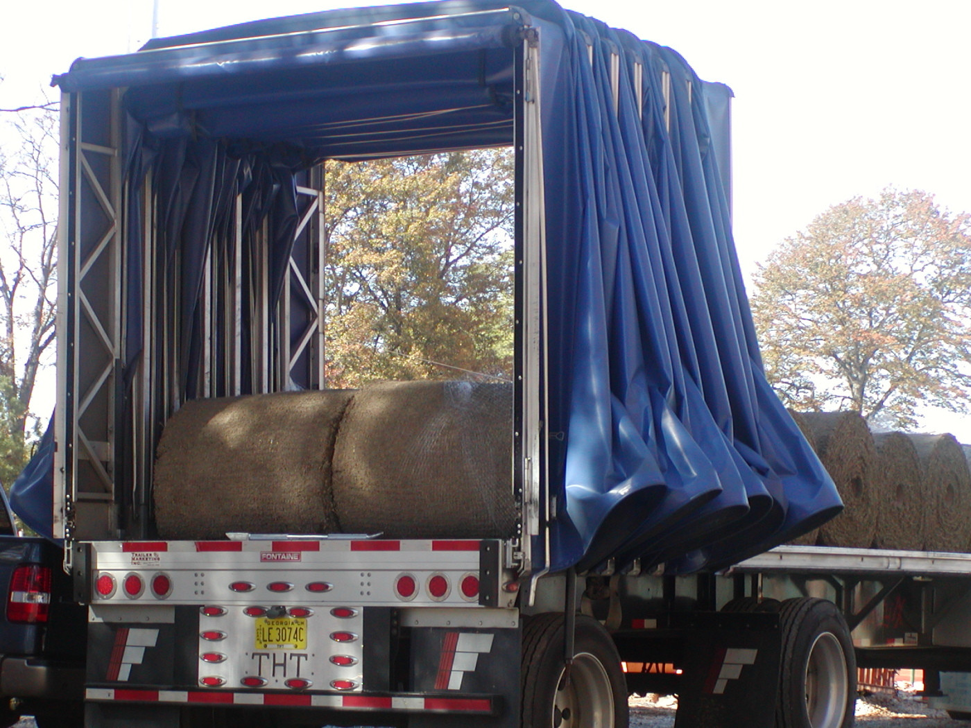 Sod is delivered to the new stadium - 11/10/08